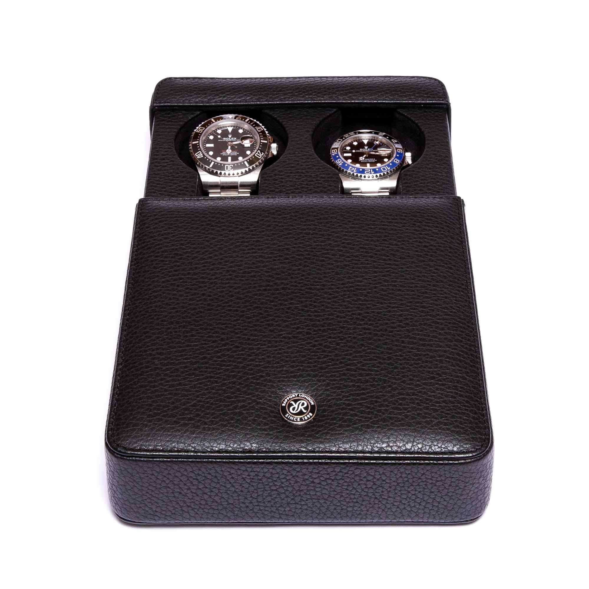 Berkeley Double Watch Slipcase - Black