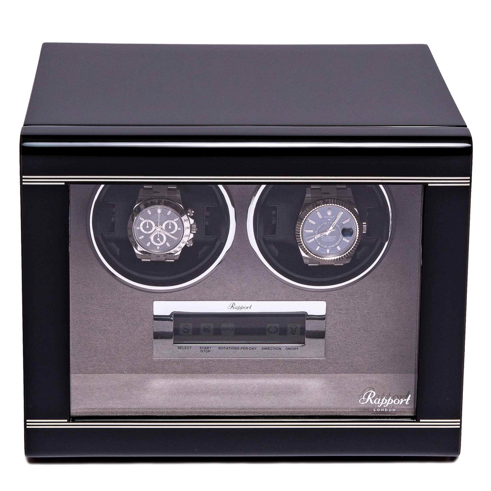 Rapport-Watch Winder-Formula Duo Watch Winder-Black