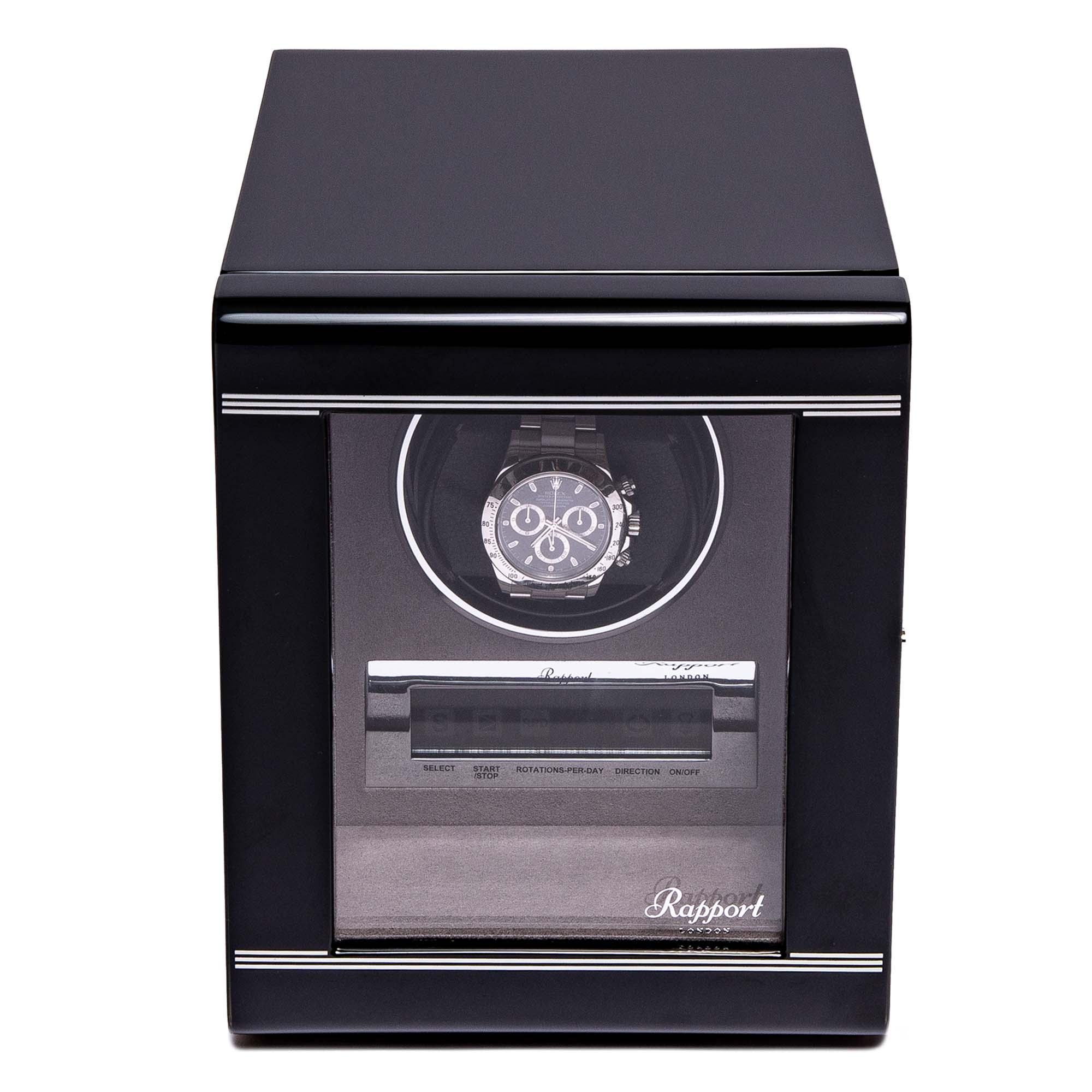 Rapport-Watch Winder-Formula Single Watch Winder-Black