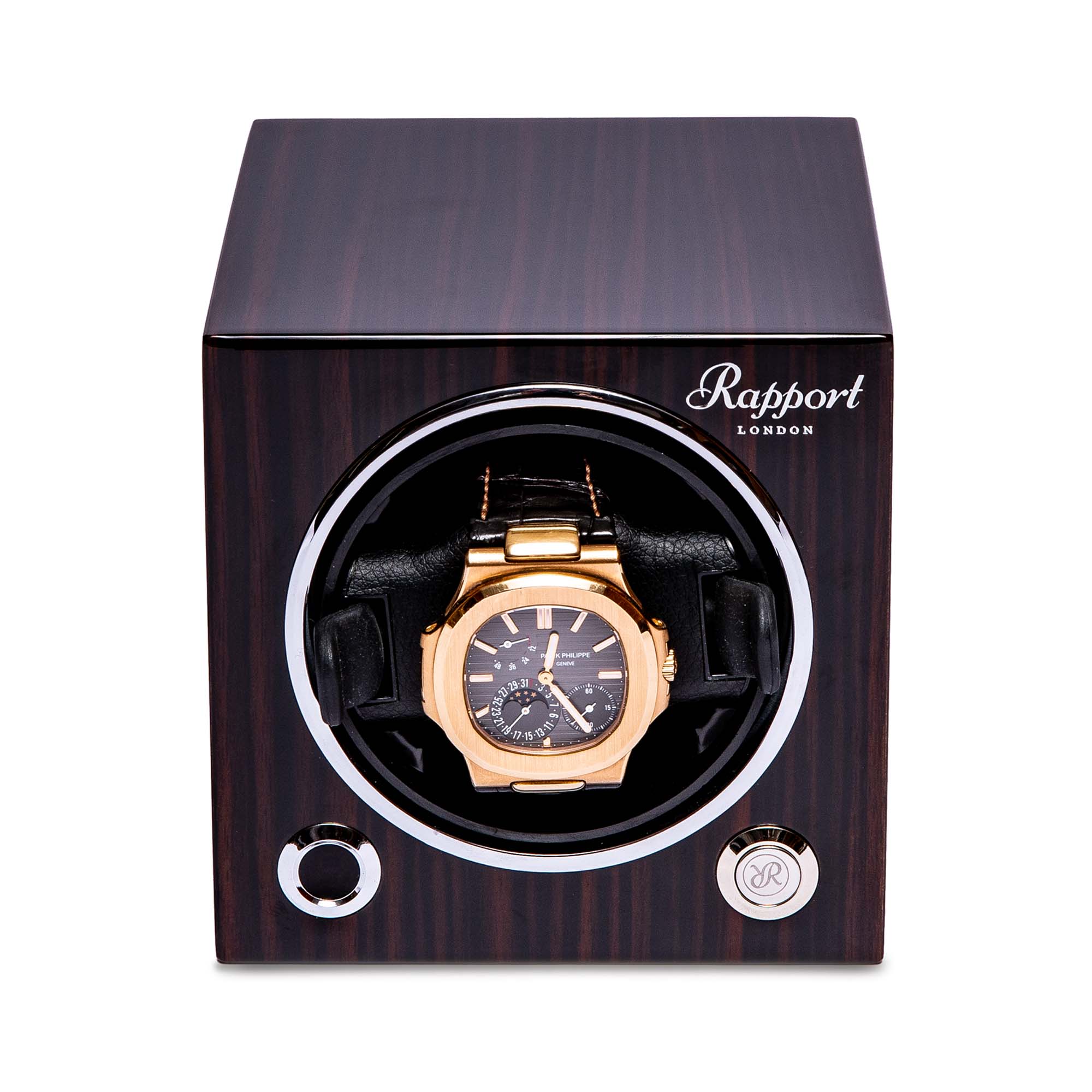 Rapport-Watch Winder-Evo Single Watch Winder-Macassar