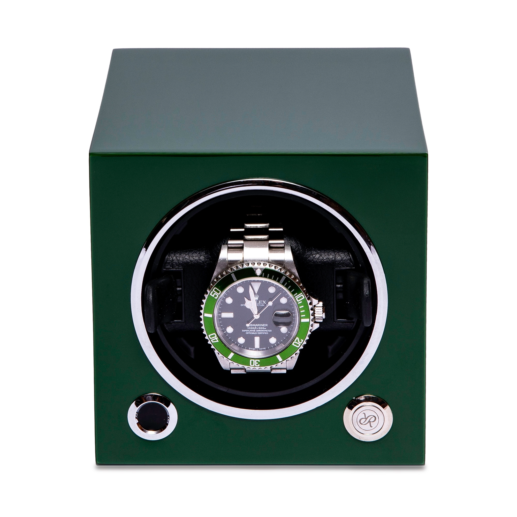 Evo Single Watch Winder - Racing Green