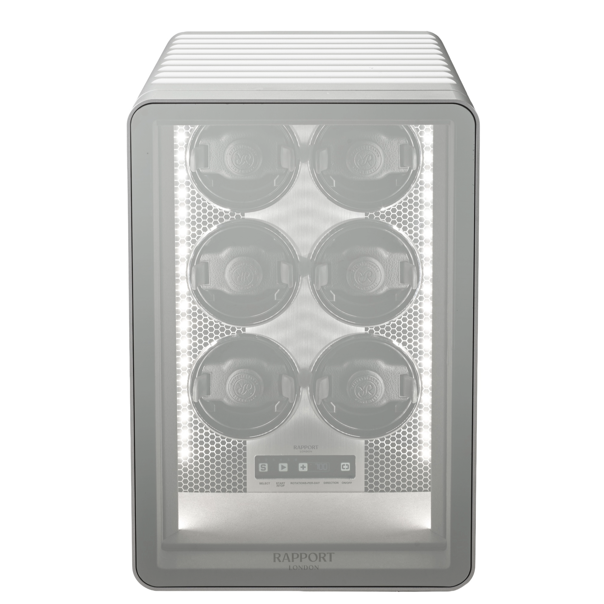 Neo Six Watch Winder - Silver