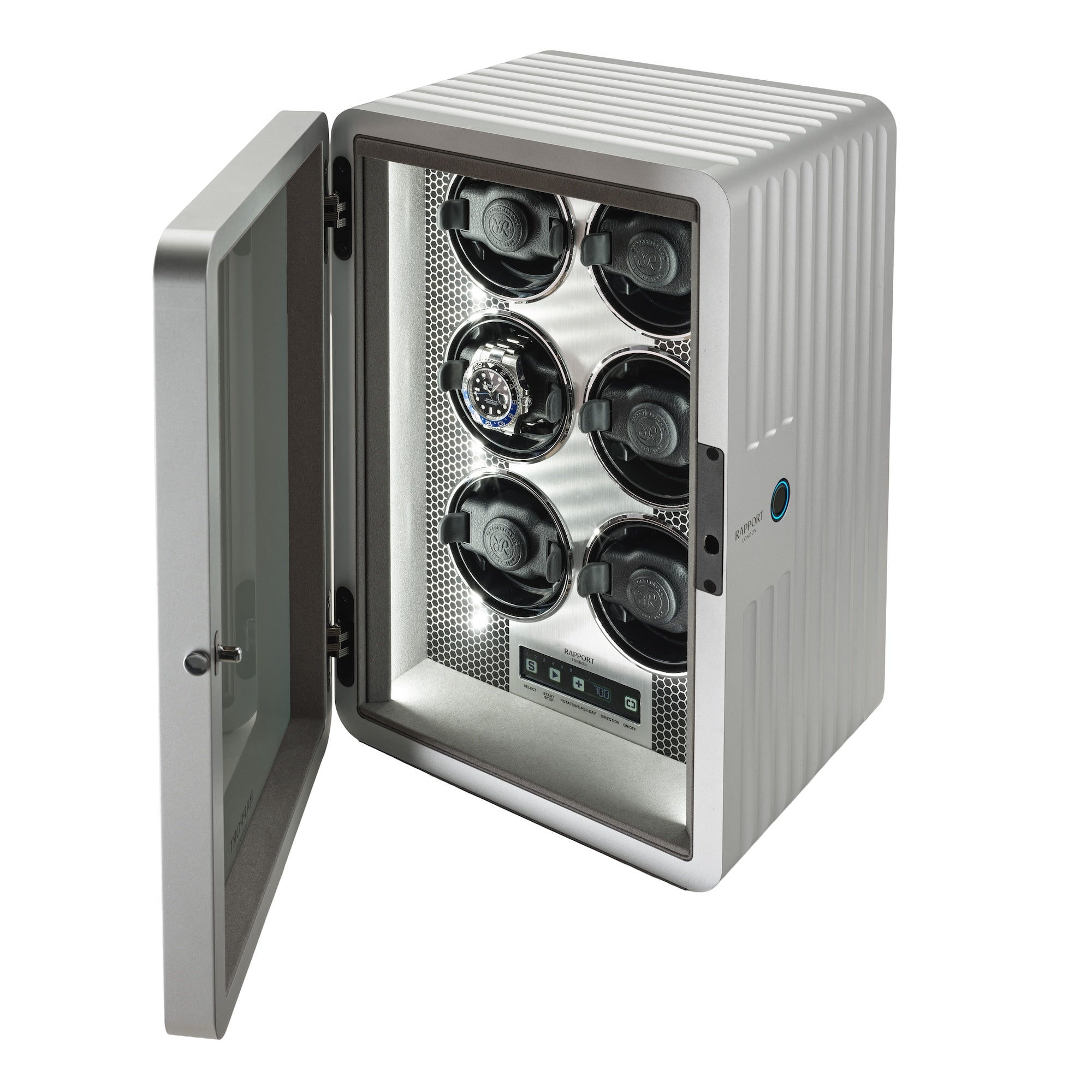 Neo Six Watch Winder - Silver