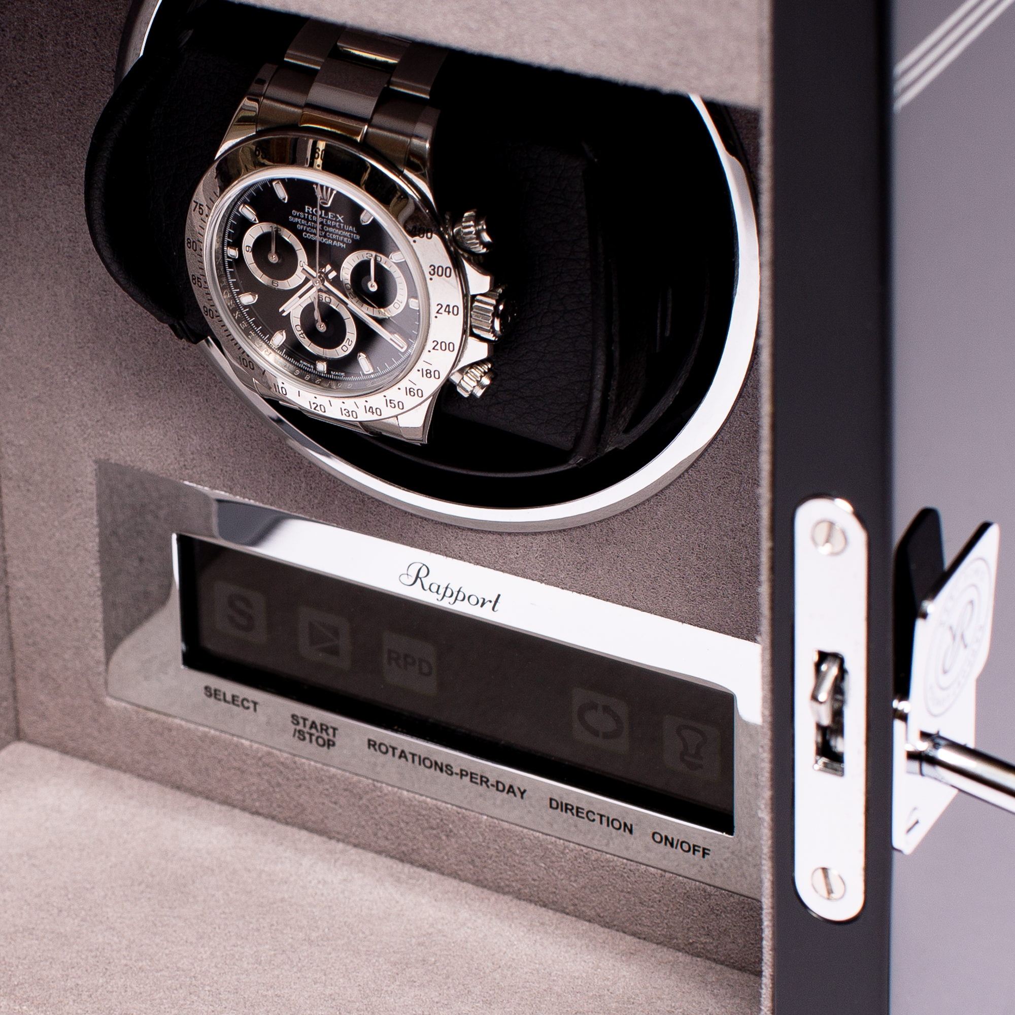 Sample Formula Single Watch Winder - Black