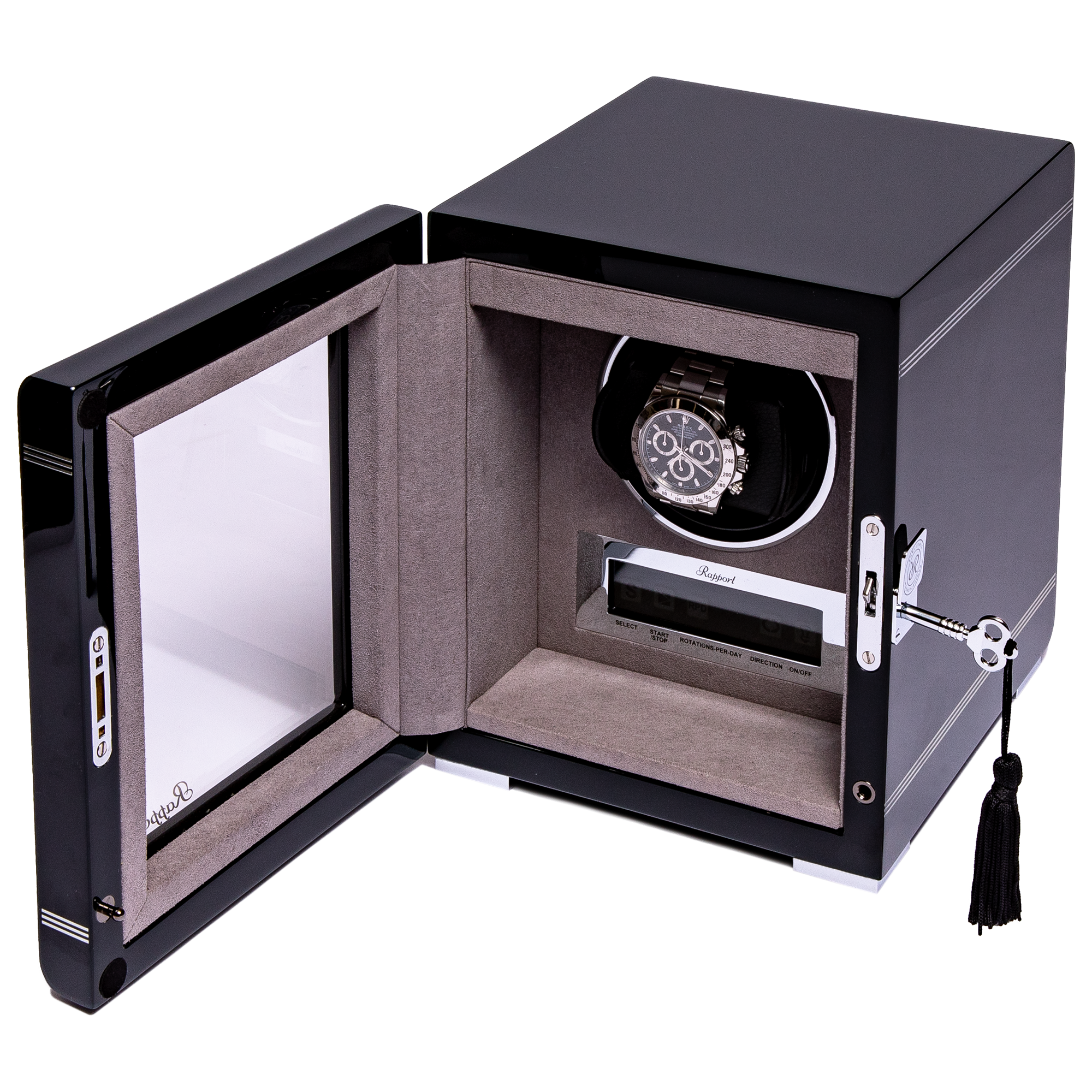 Sample Formula Single Watch Winder - Black