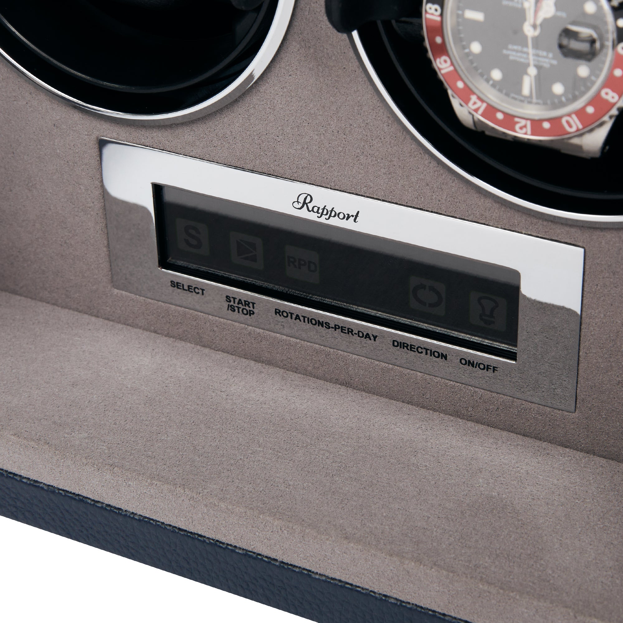 Quantum Quad Watch Winder - Navy