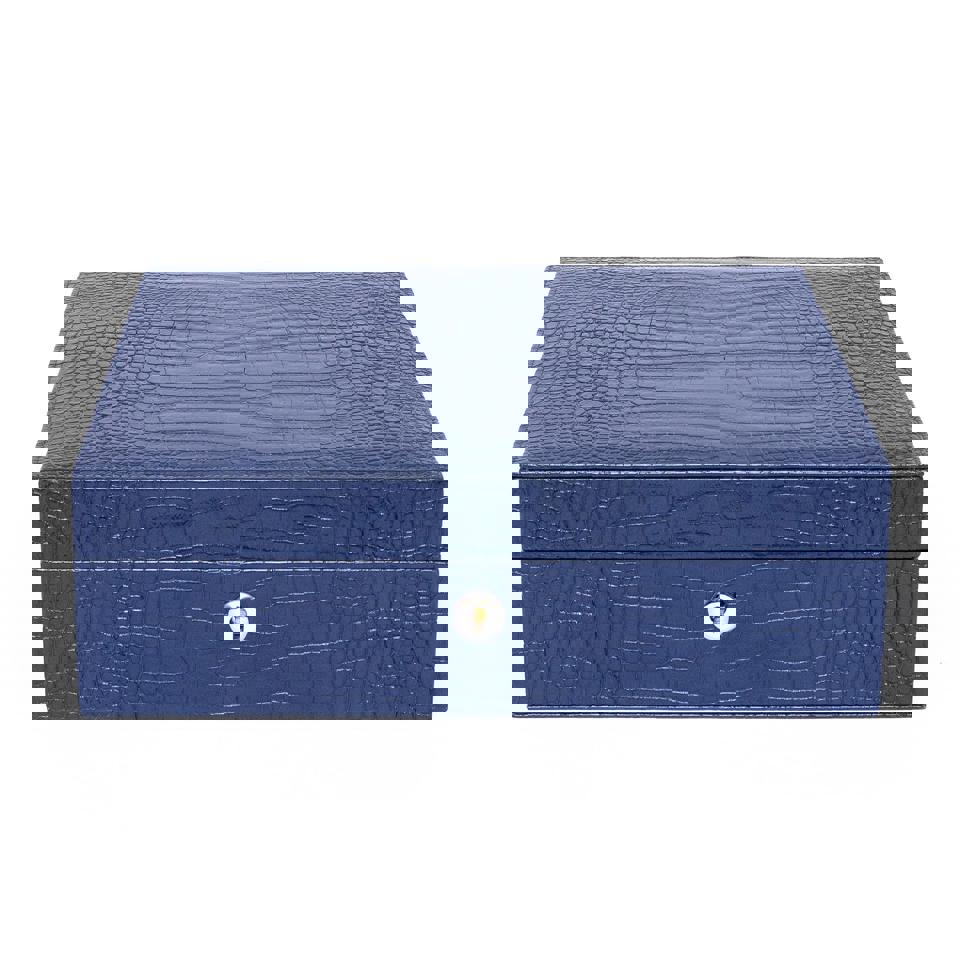 Brompton Eight Watch Box - Blue