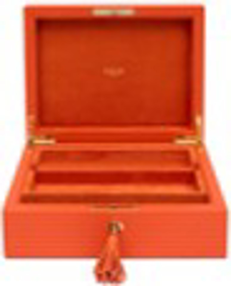 Charlotte Jewellery Box - Orange