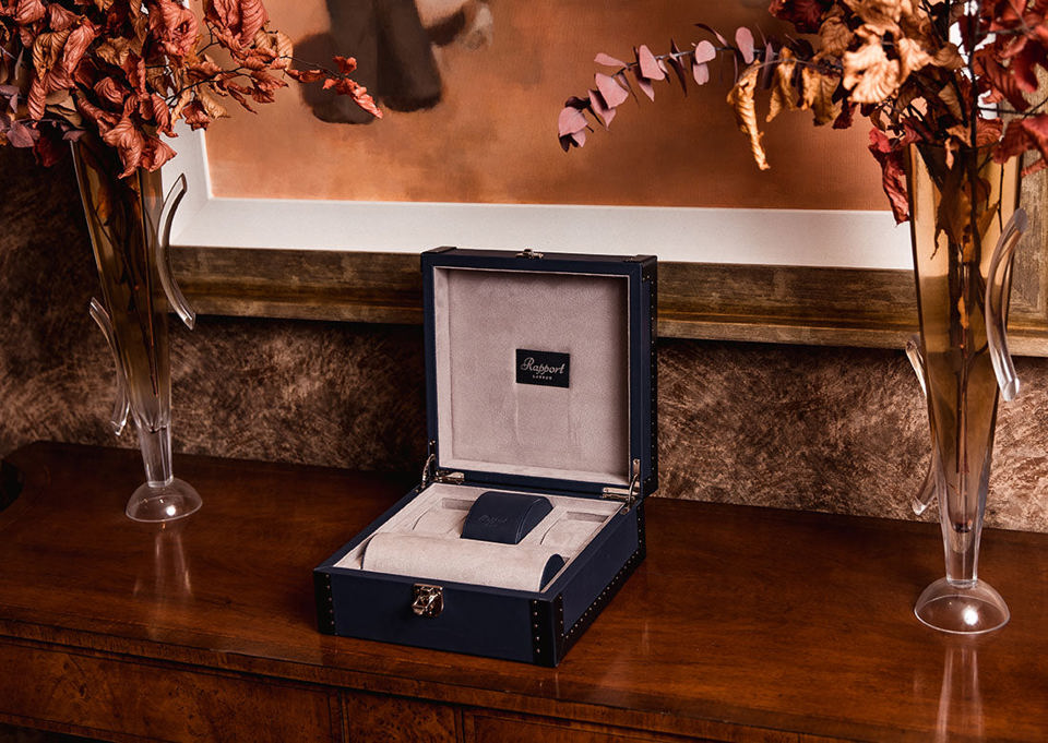 Kensington Six Watch Box - Tan