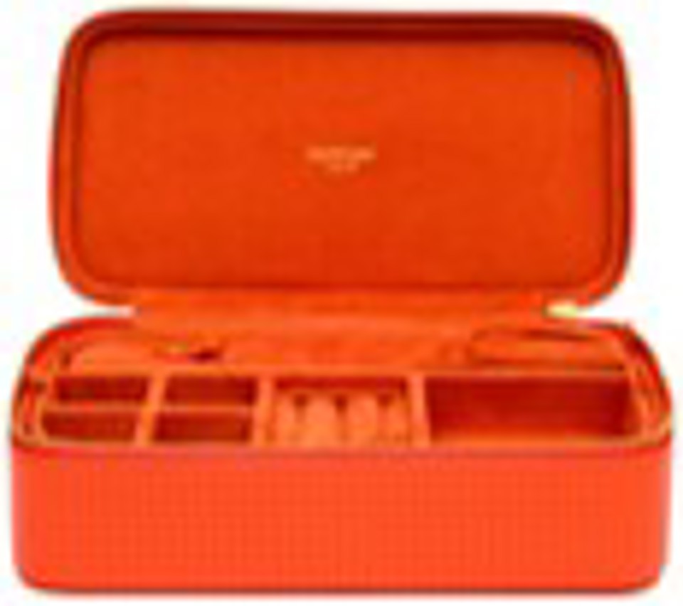 Charlotte Jewellery Case - Orange