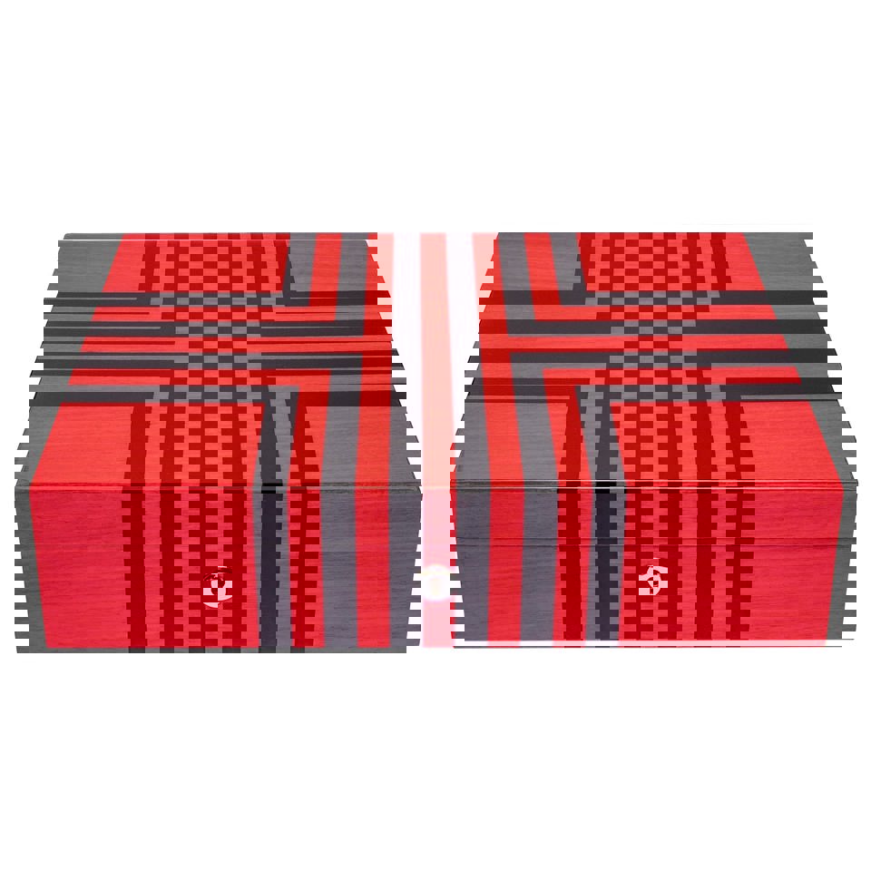 Labyrinth Ten Watch Box - Red
