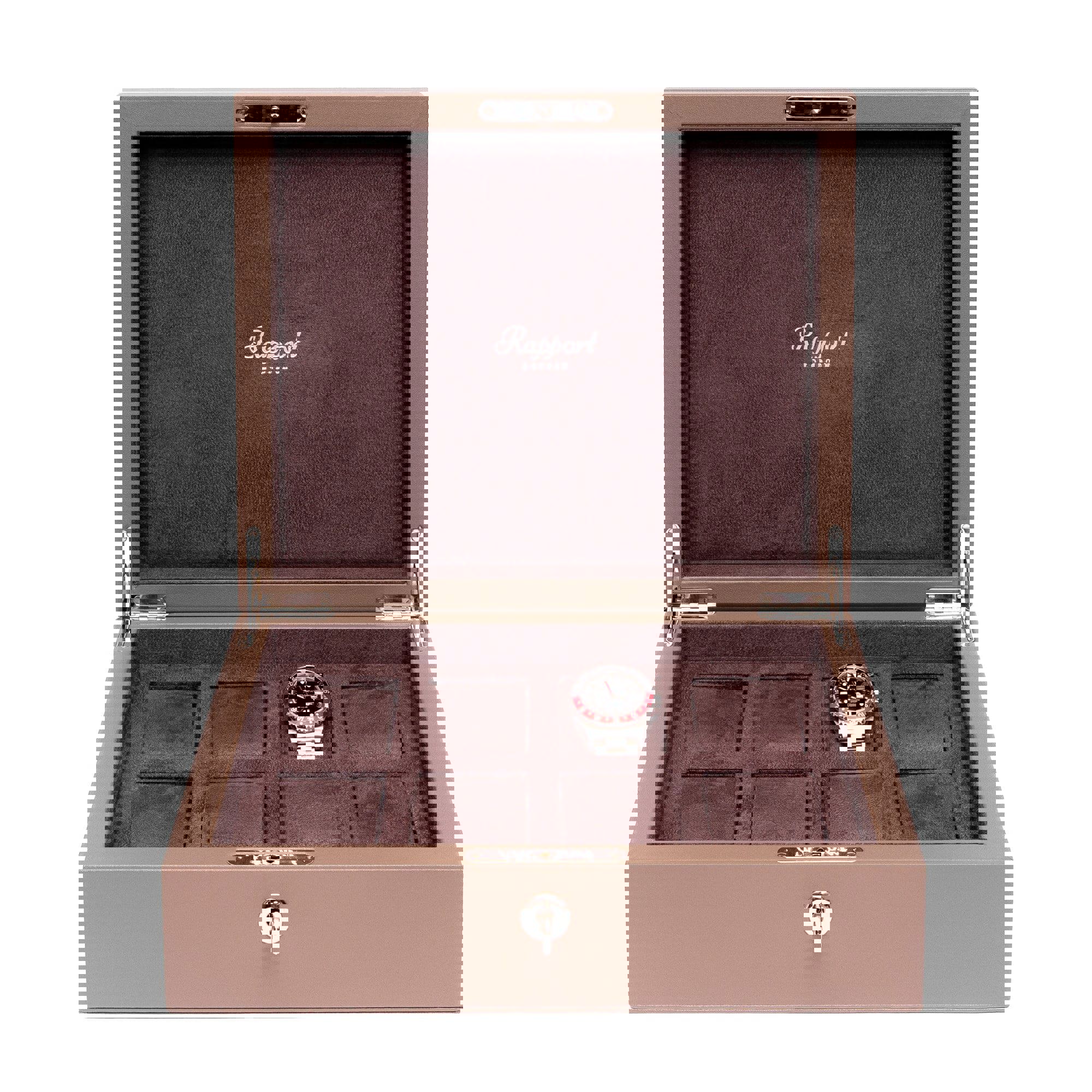 Vantage Eight Watch Box - Brown