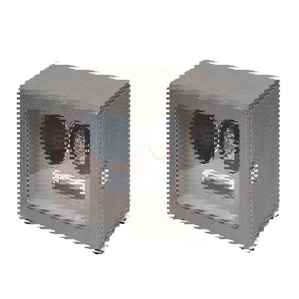 Quantum Duo Watch Winder - Silver