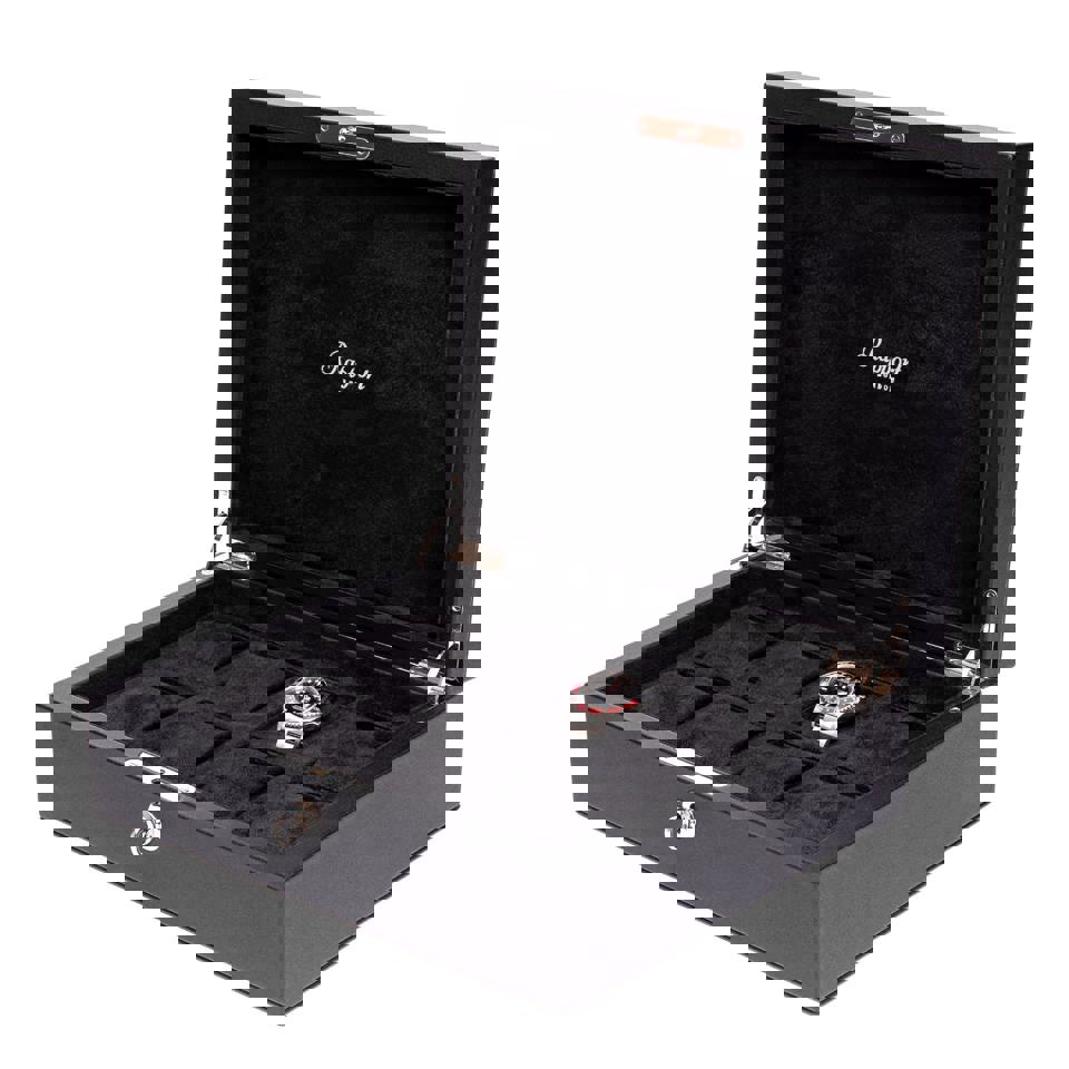 Vantage Eight Watch Box - Black