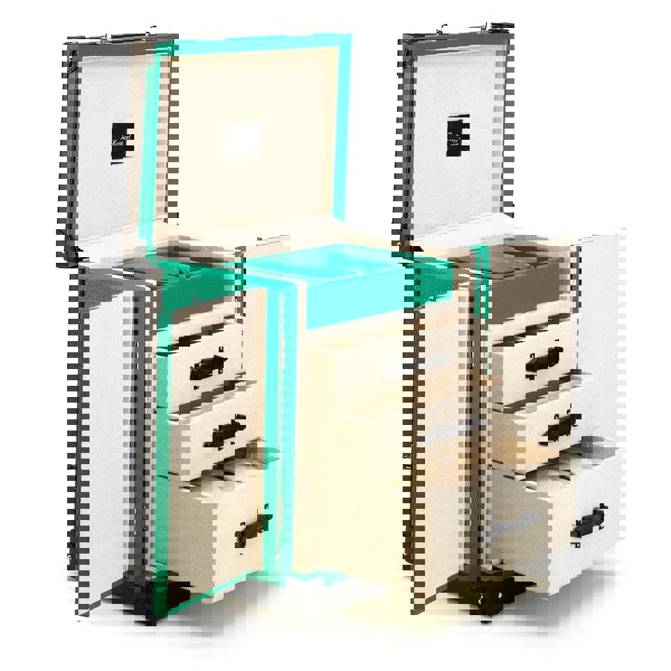 Deluxe Jewellery Trunk - Green