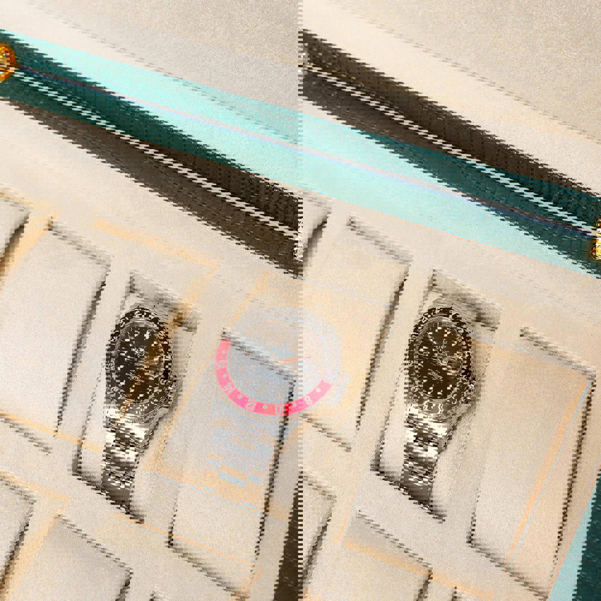 Brompton Eight Watch Box - Green