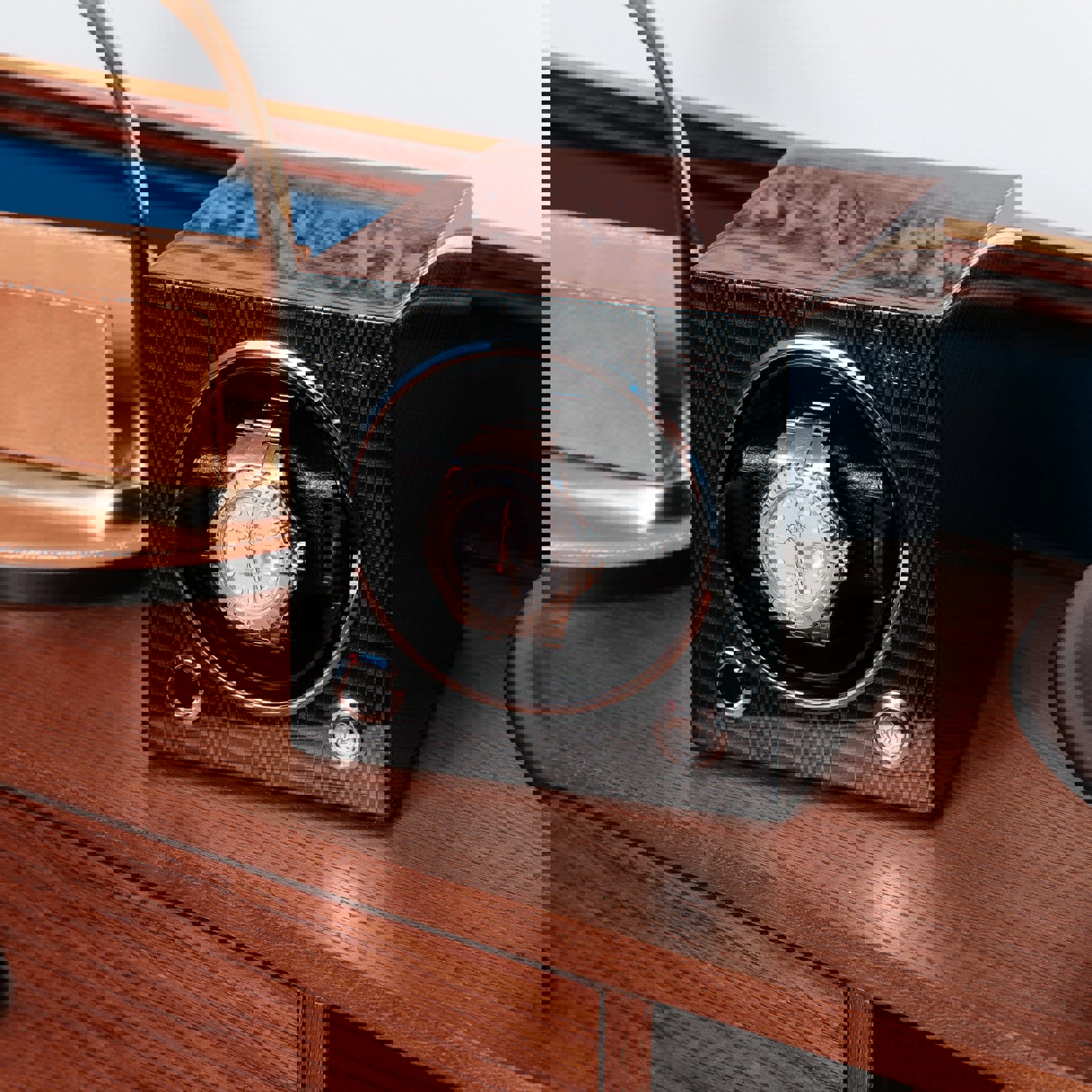 Evo Single Watch Winder - Carbon Fibre