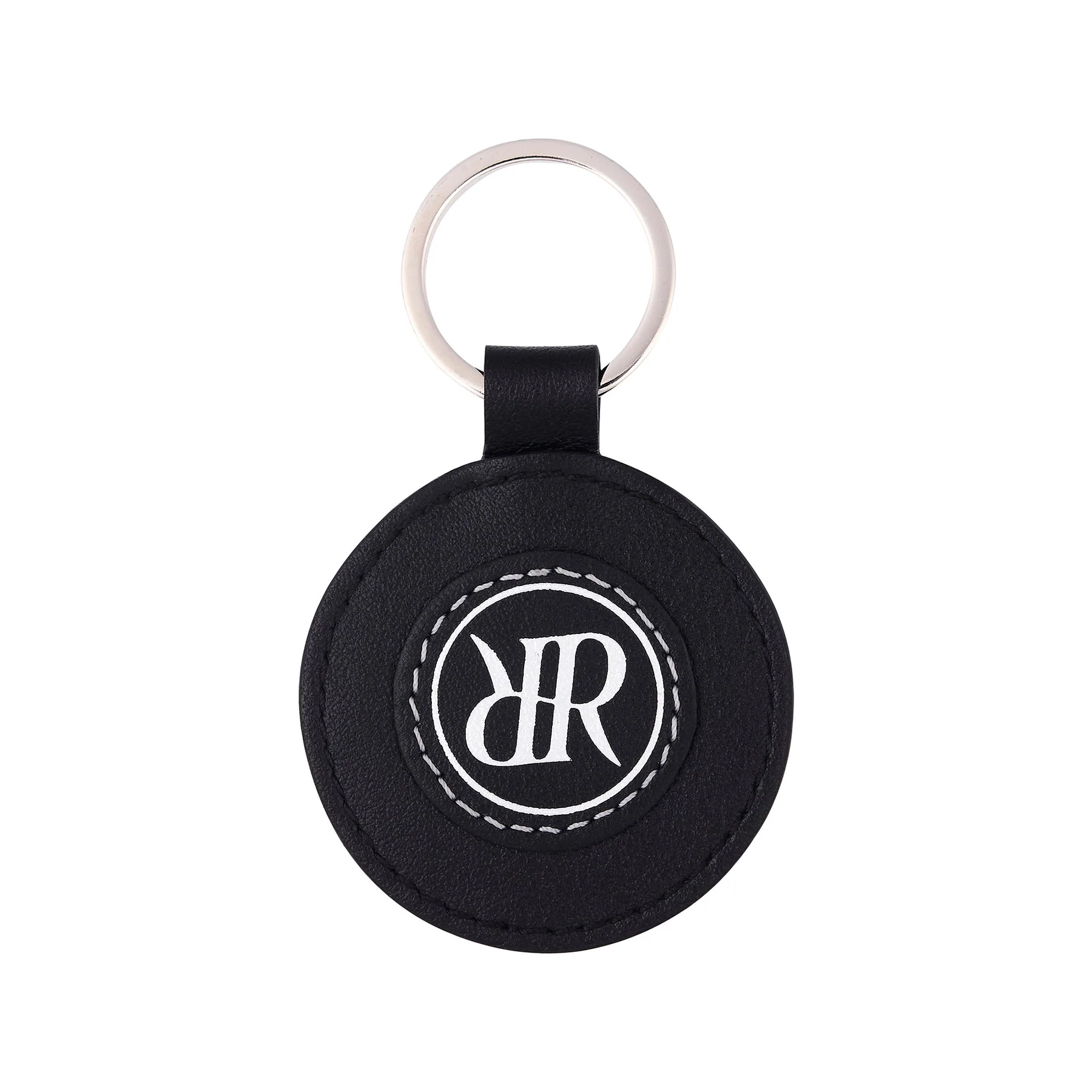 RR Leather Keyring - Black
