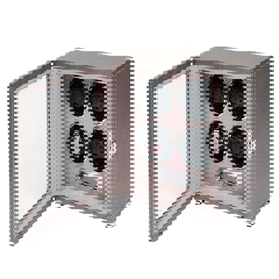 Quantum Quad Watch Winder - Silver