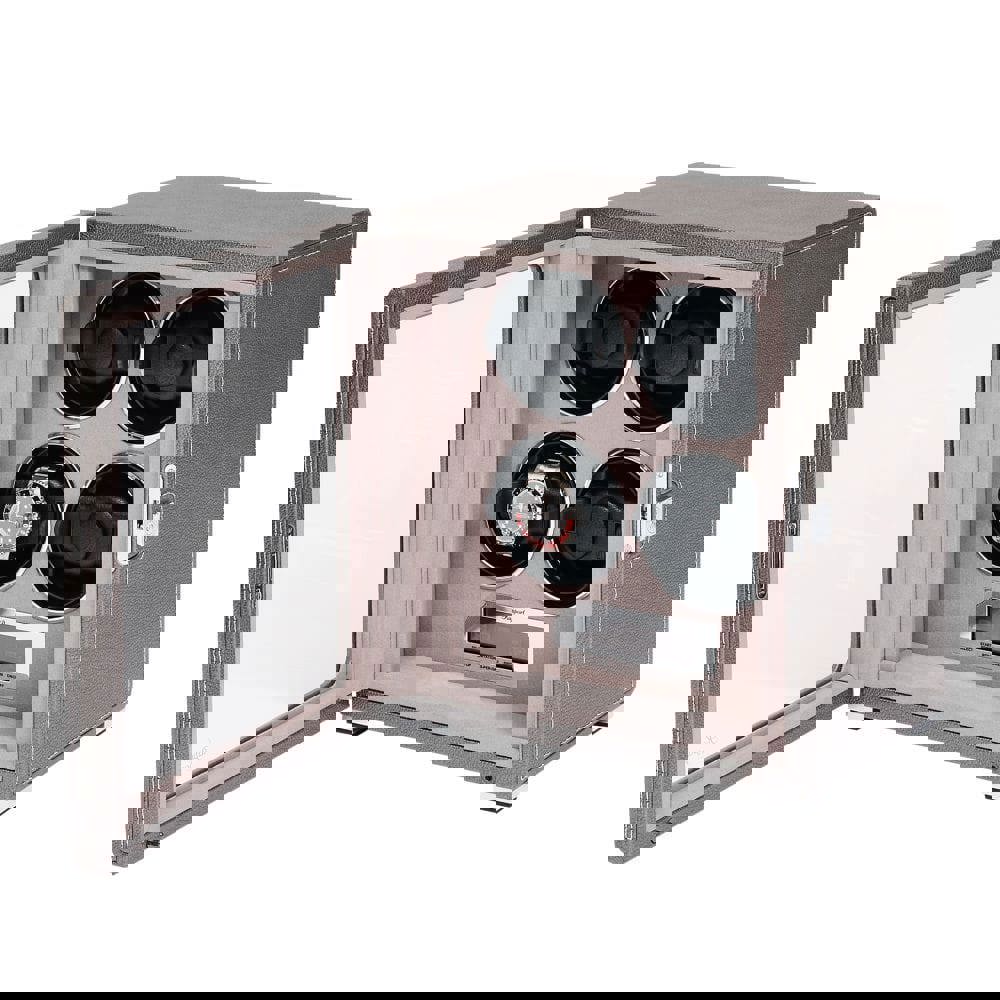 Quantum Quad Watch Winder - Silver