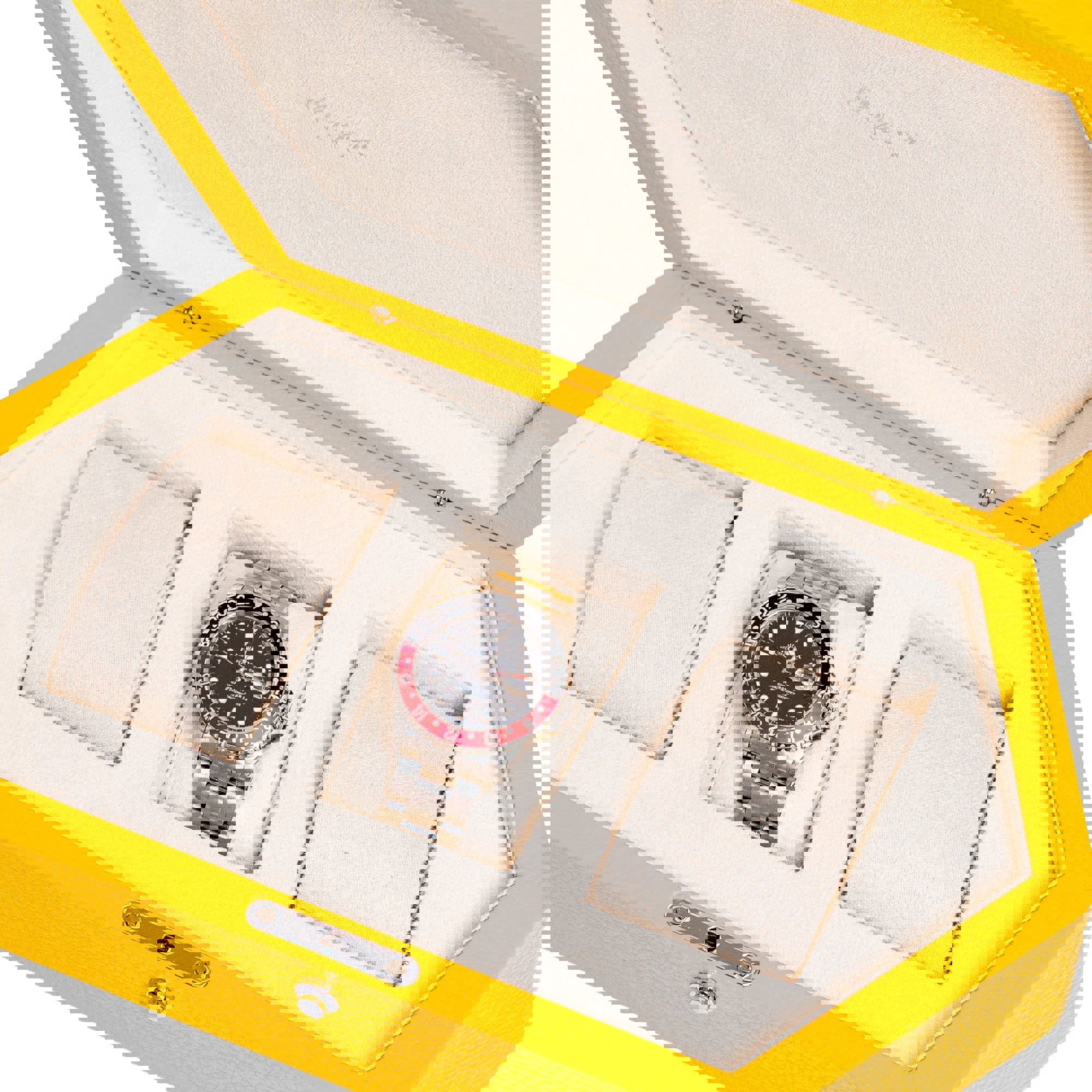 Portobello Watch Box - Yellow