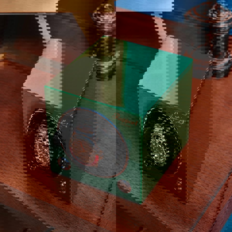 Evo Single Watch Winder - Racing Green