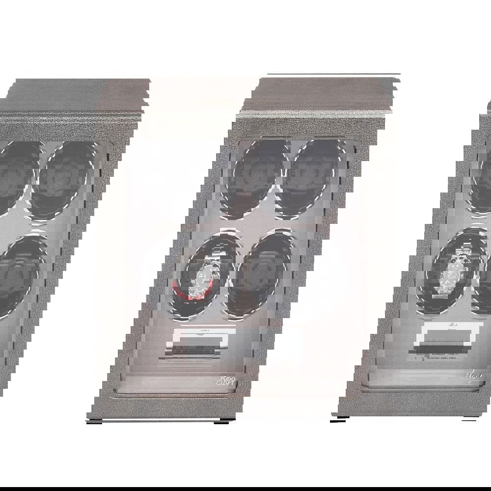 Quantum Quad Watch Winder - Silver