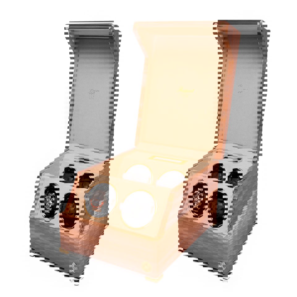 Perpetua III Quad Watch Winder - Walnut