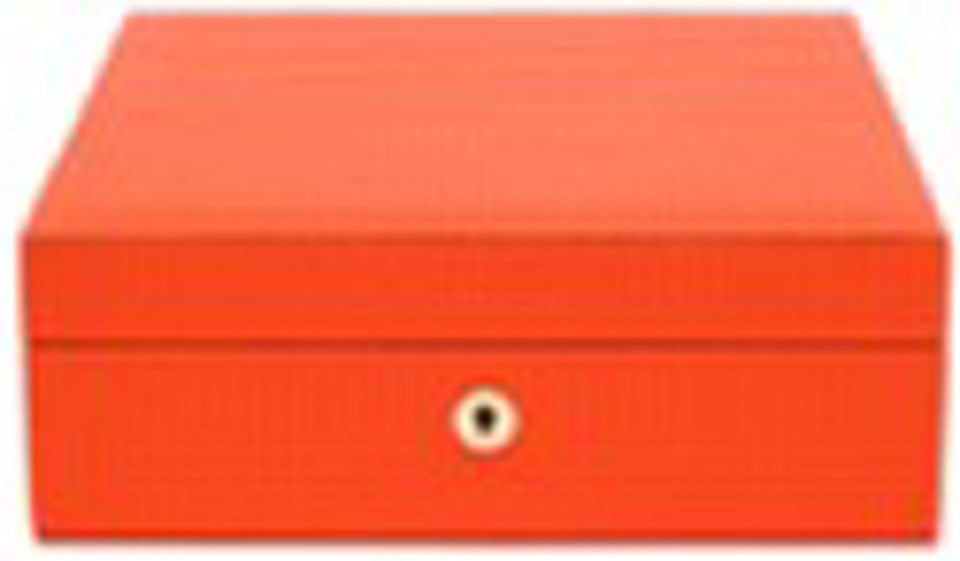Charlotte Jewellery Box - Orange