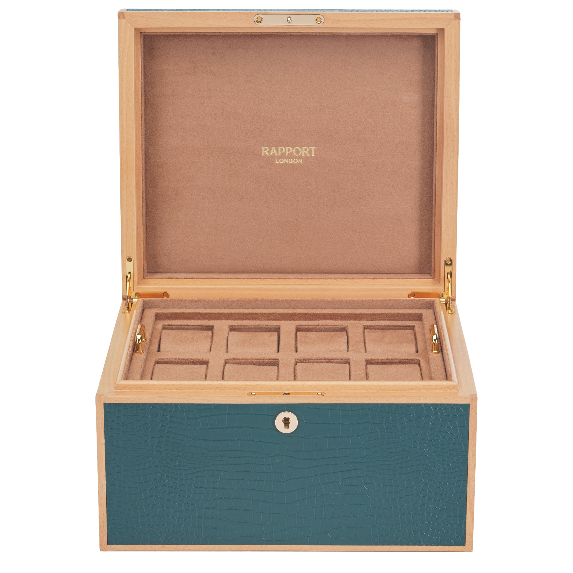 Clarendon Sixteen Watch Box - Green