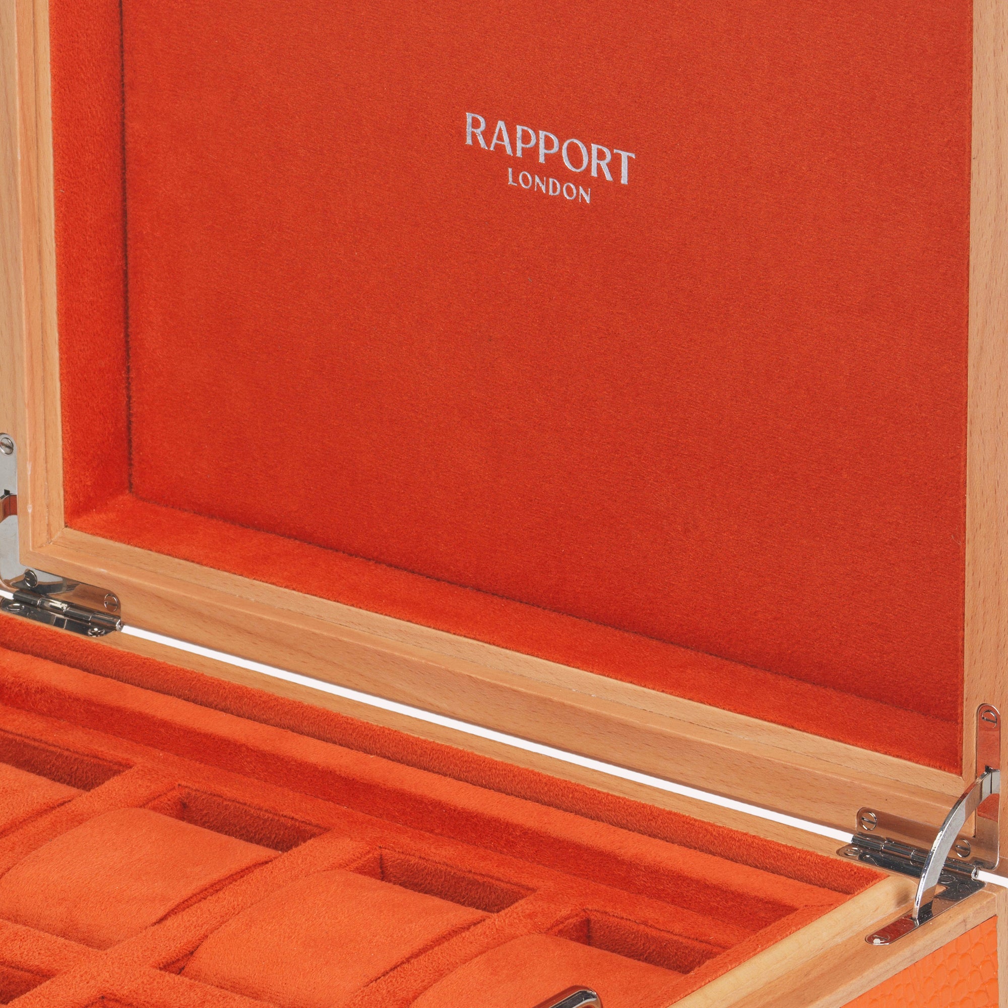Clarendon Sixteen Watch Box - Orange