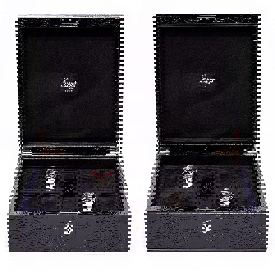 Brompton Ten Watch Box - Black