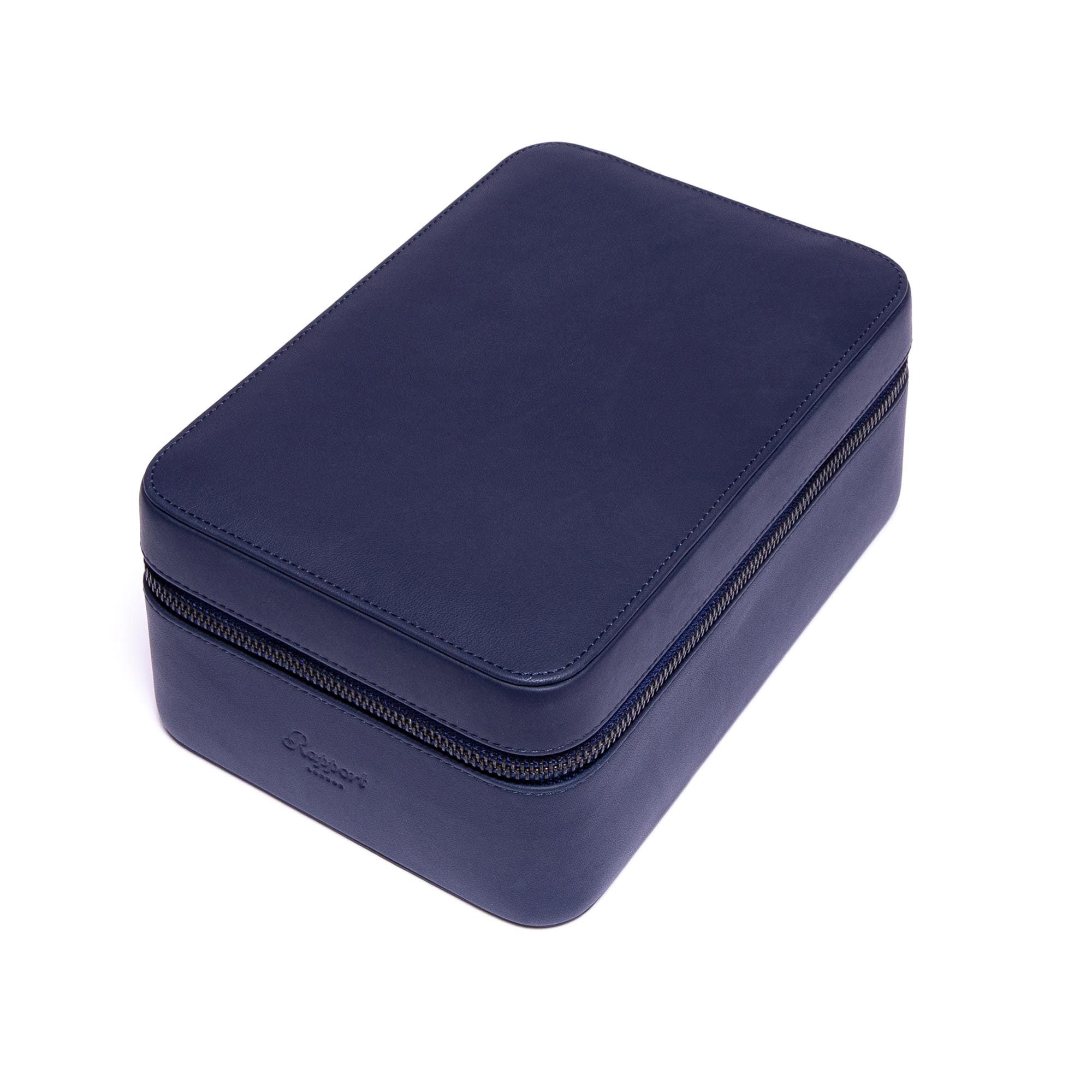 Hyde Park Four Watch Zip Case - Navy
