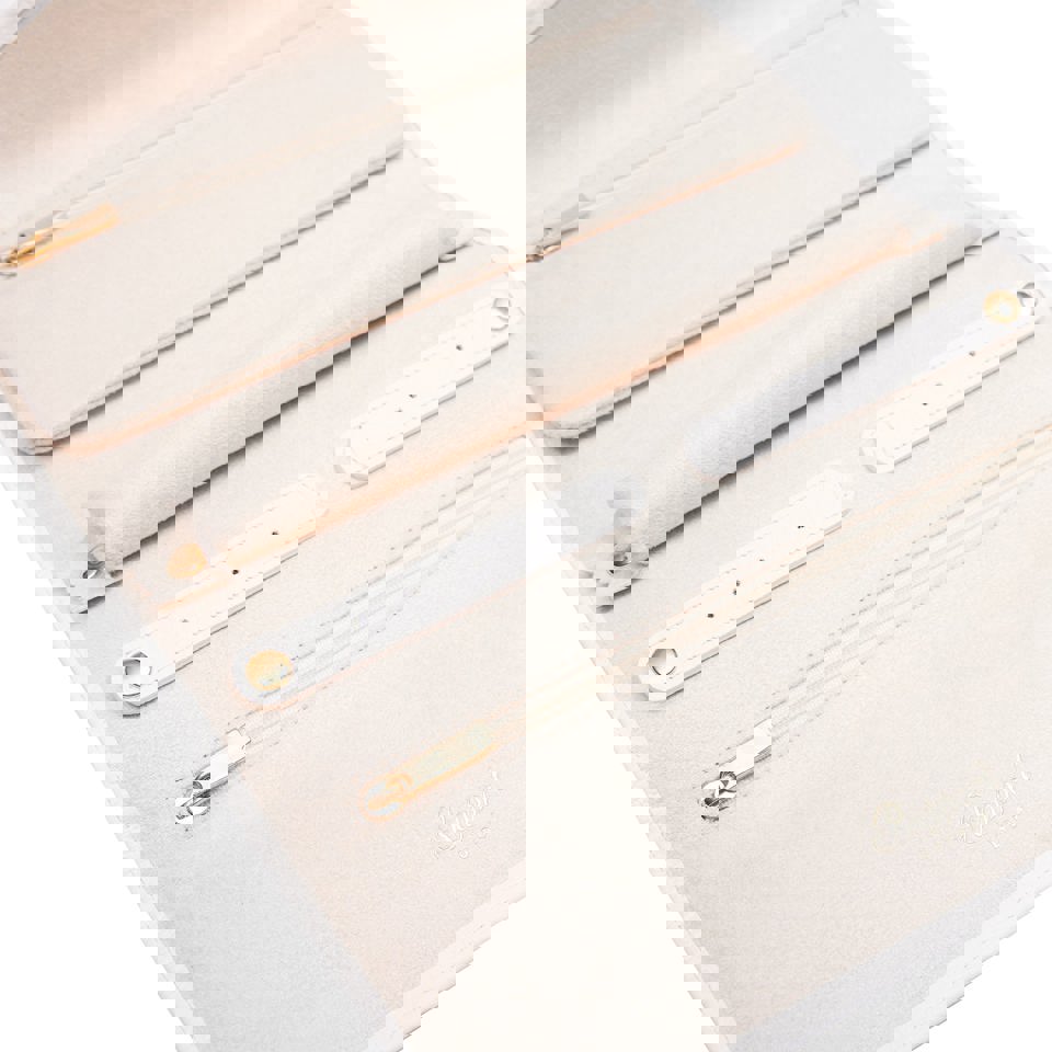 Jewellery Roll - White