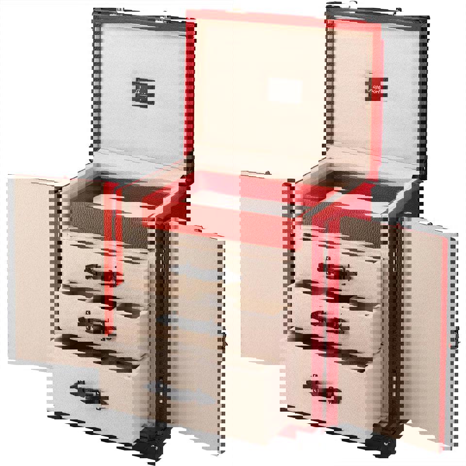 Deluxe Jewellery Trunk - Red