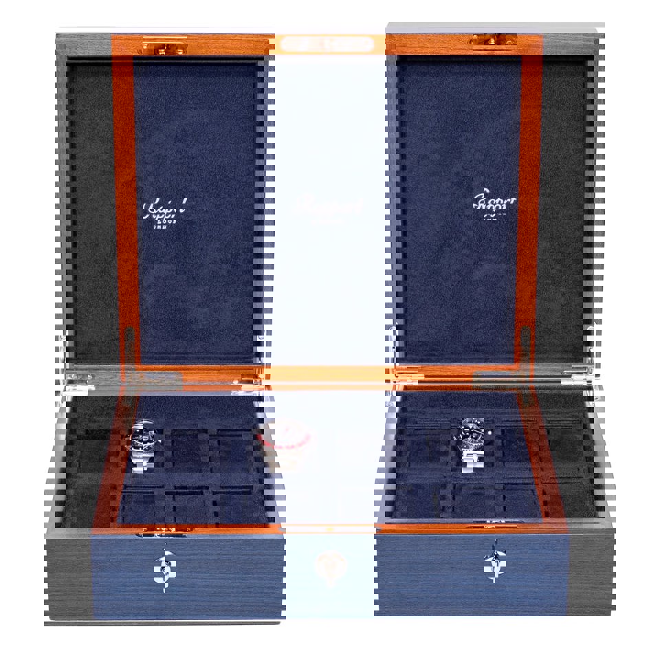 Heritage Chroma Eight Watch Box - Blue