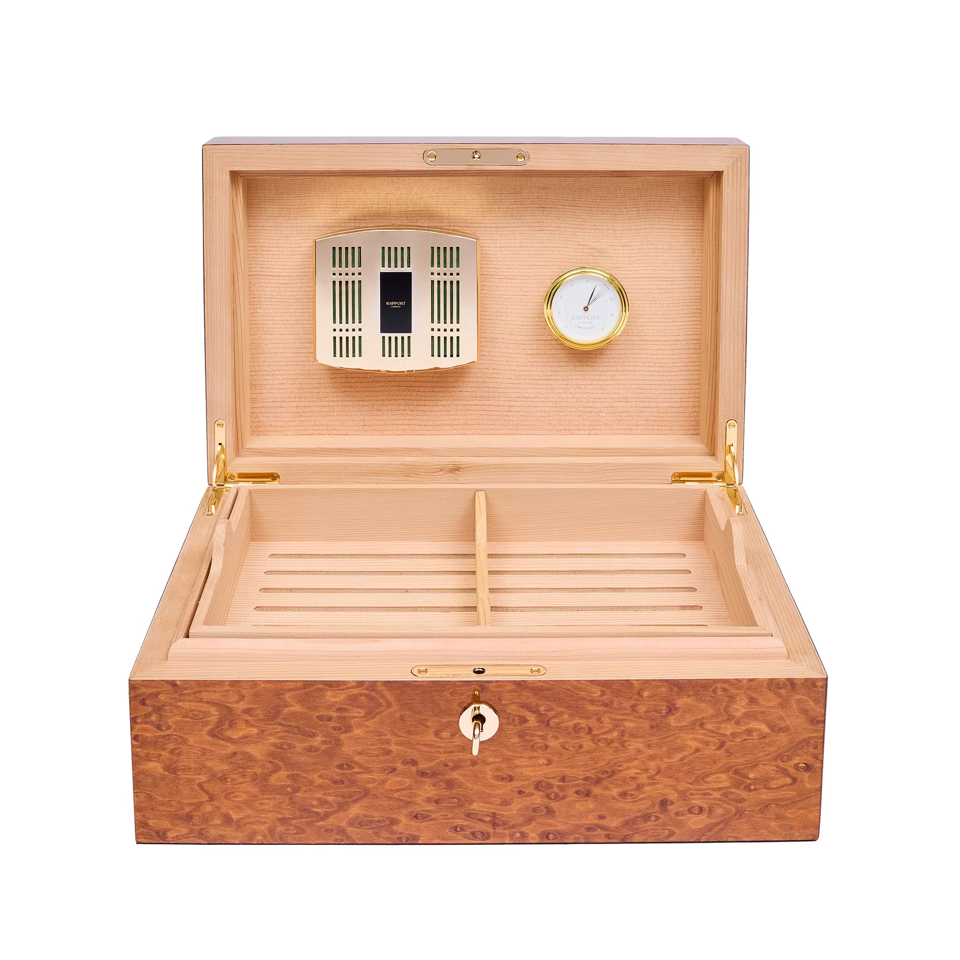 Heritage Humidor - Burr Walnut