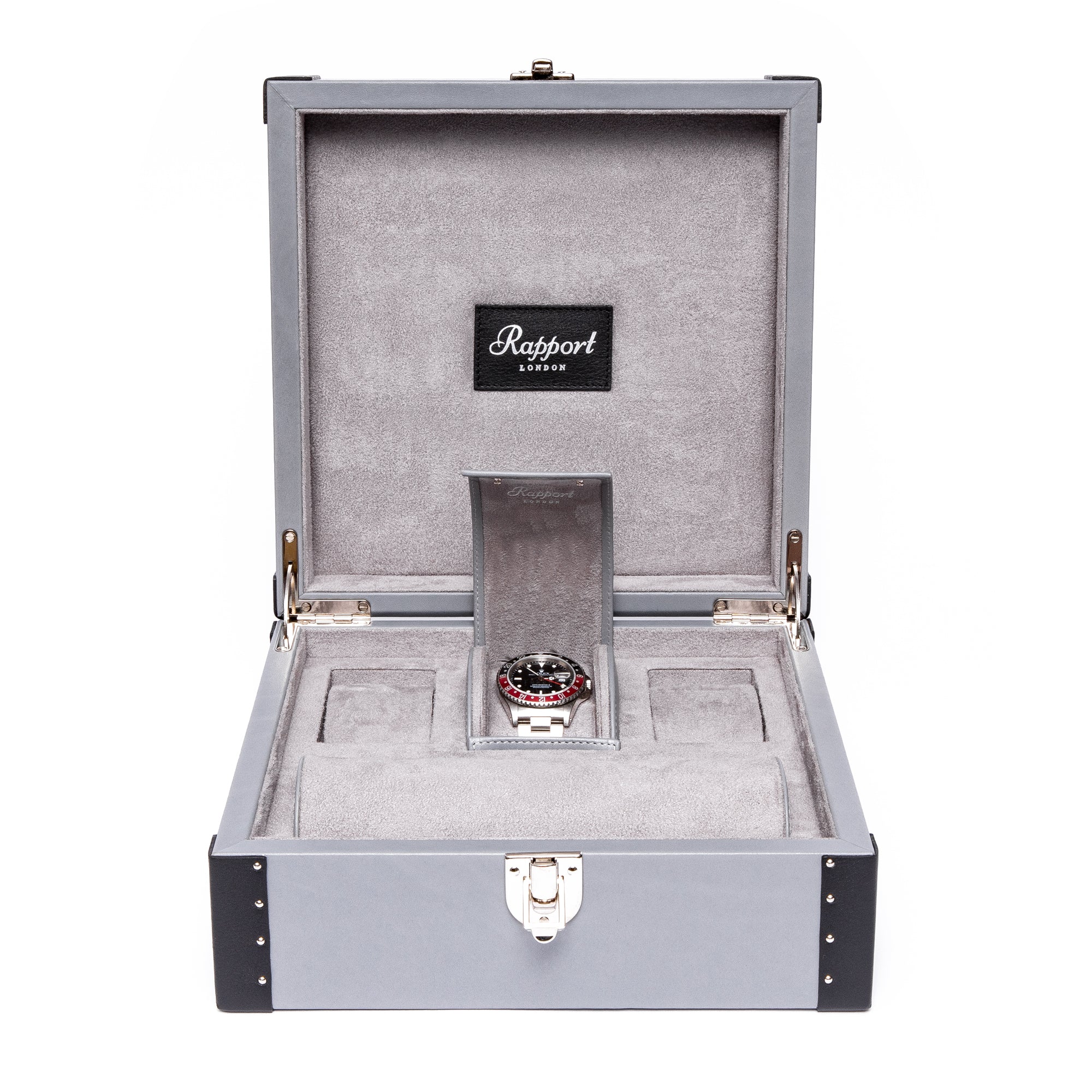 Kensington Six Watch Box - Grey