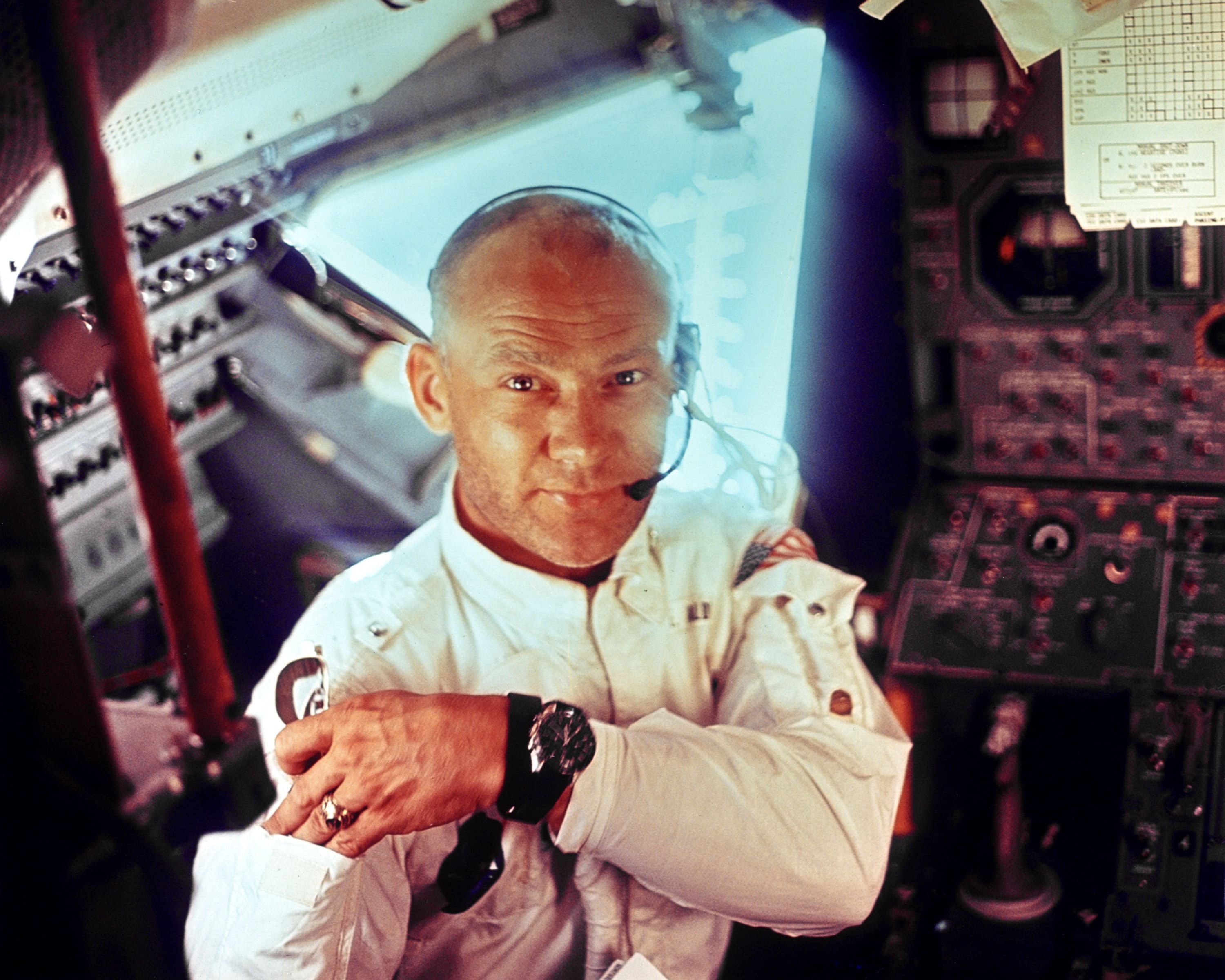 Astronaut showing his watch | Rapport London