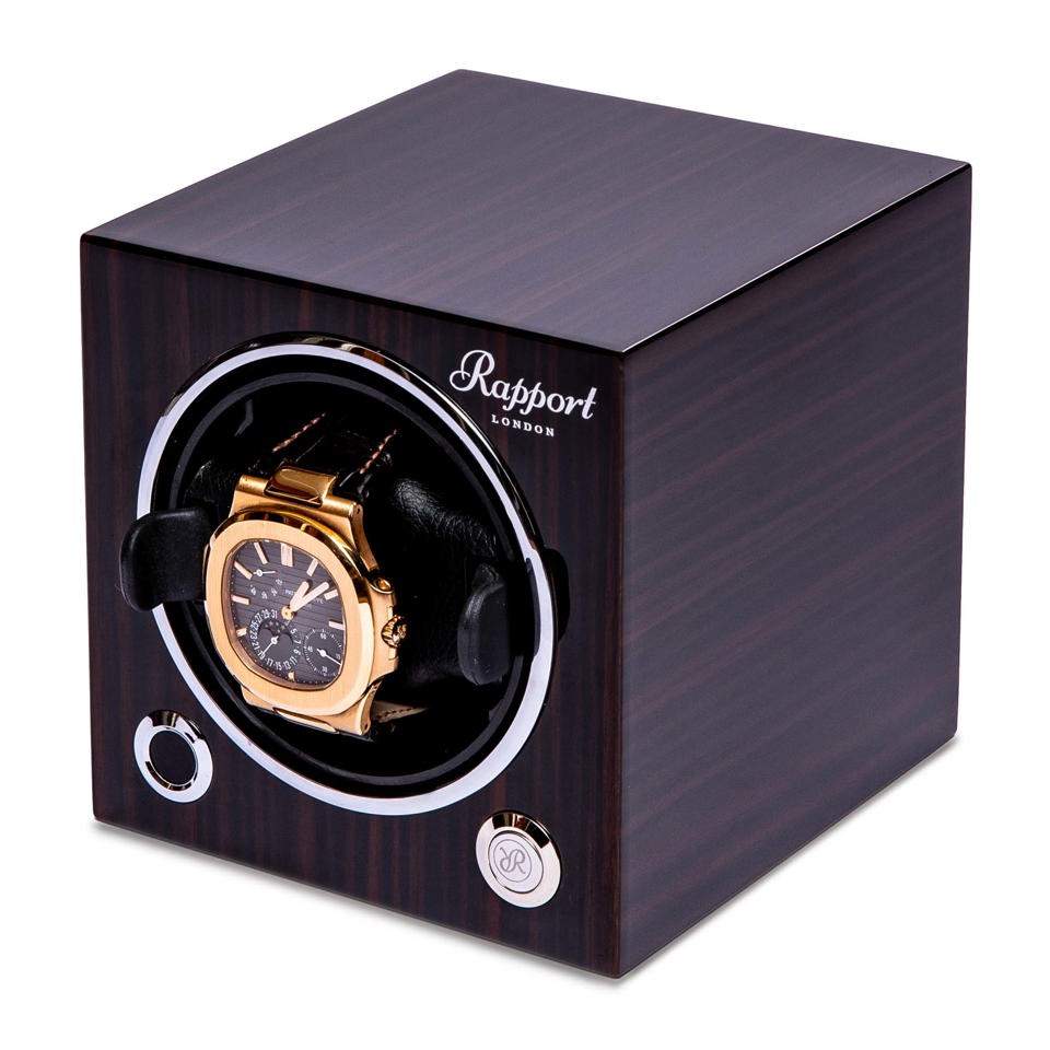 Evo Single Watch Winder -  Macassar