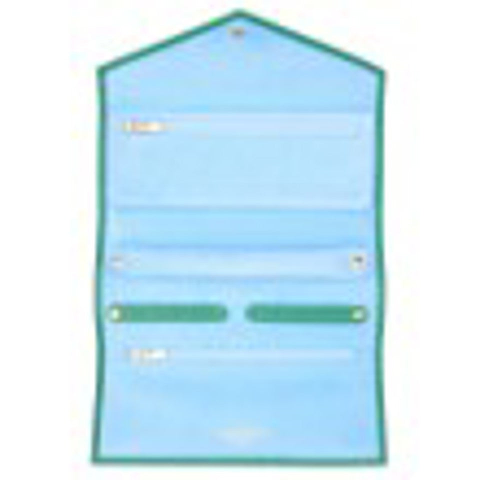 Charlotte Jewellery Roll - Green