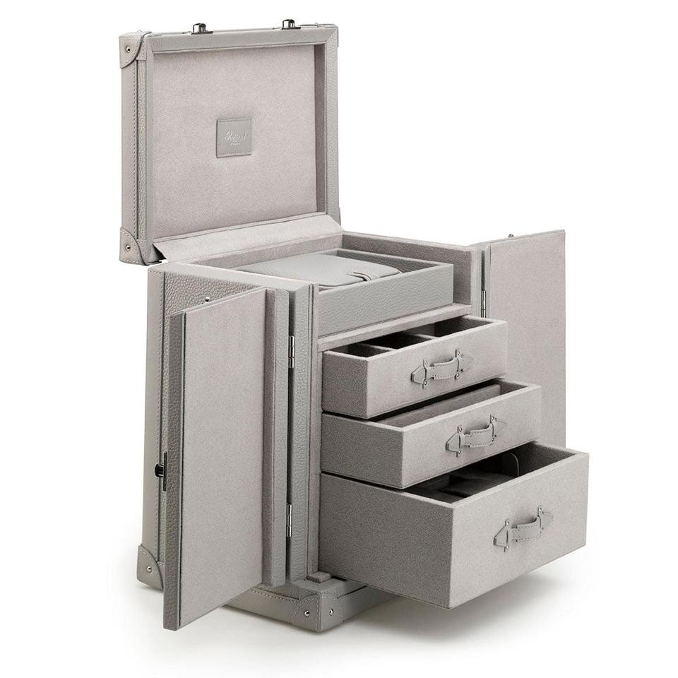 Deluxe Jewellery Trunk - Grey