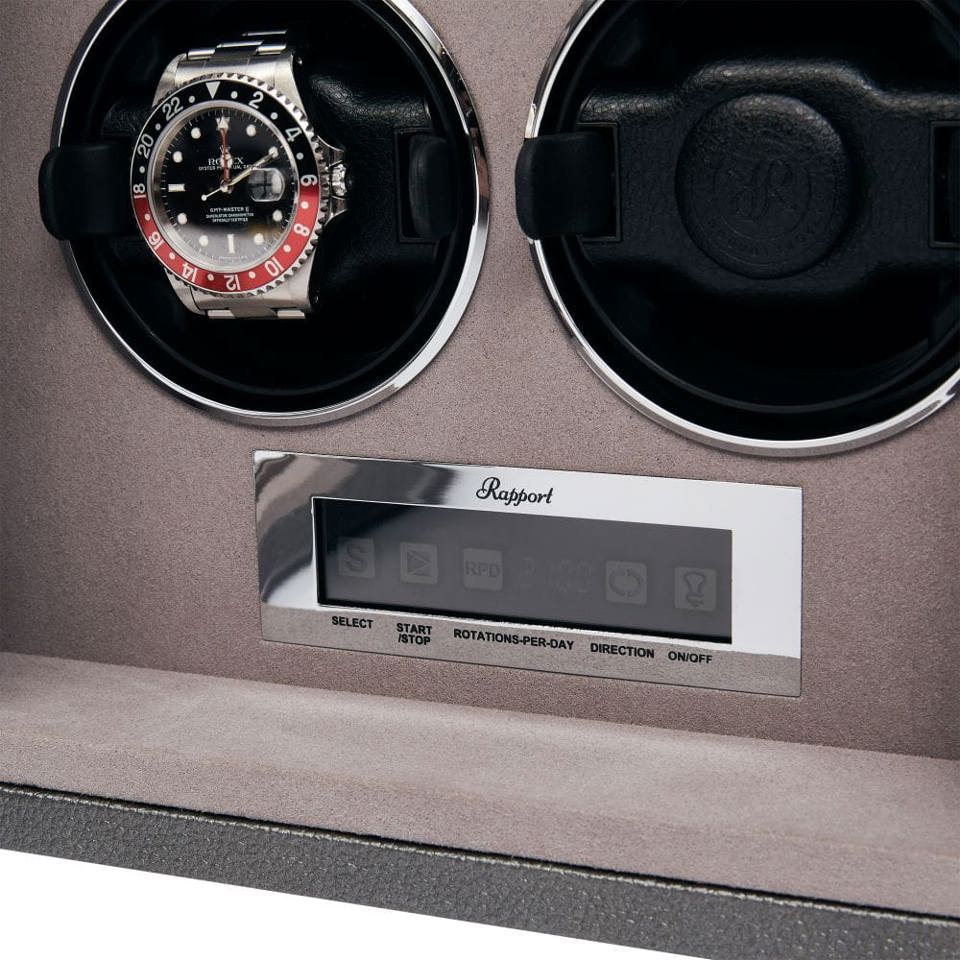 Quantum Quad Watch Winder - Silver