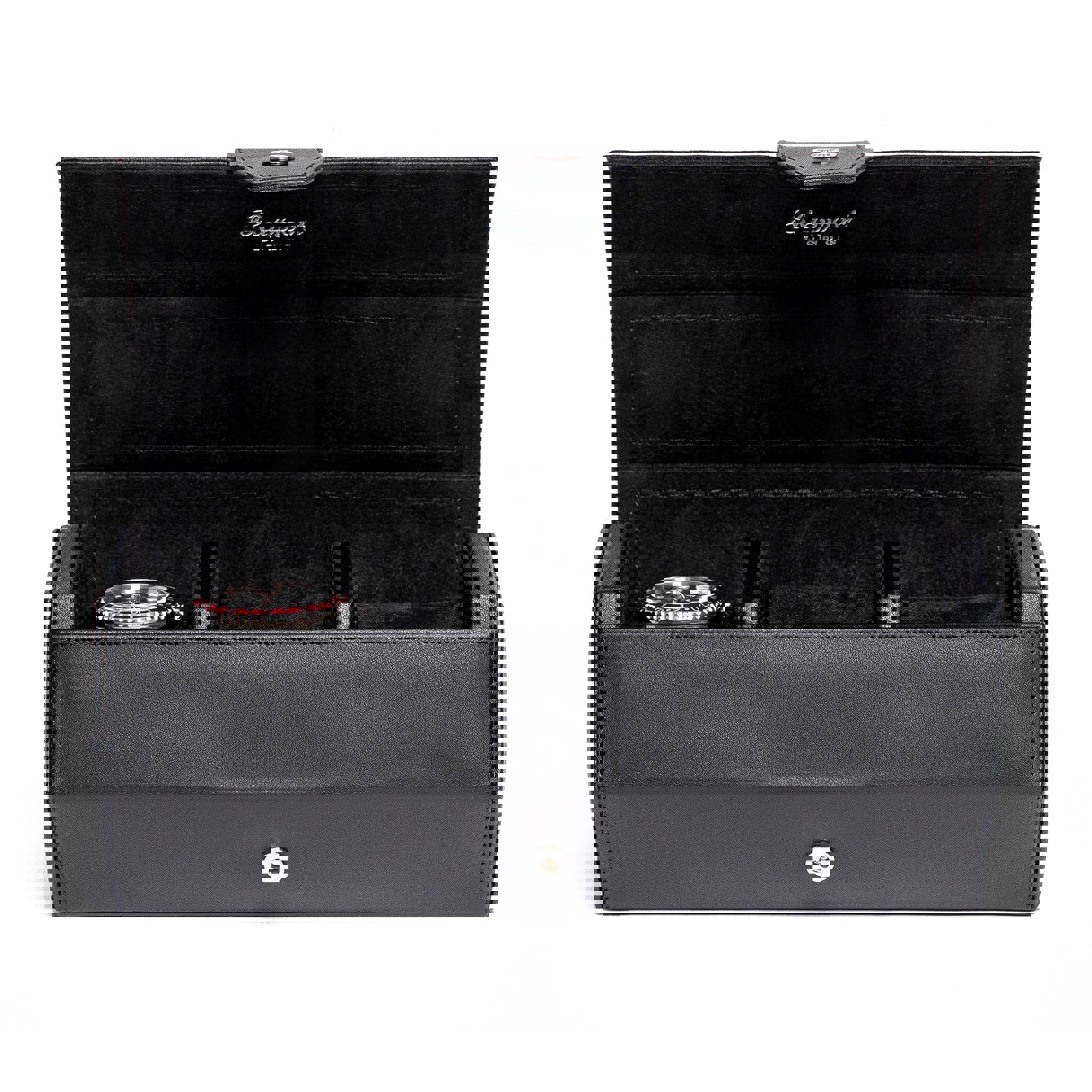 Vantage Three Watch Roll - Black