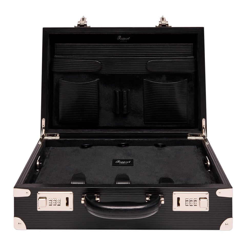 Nova Ten Watch Briefcase - Black