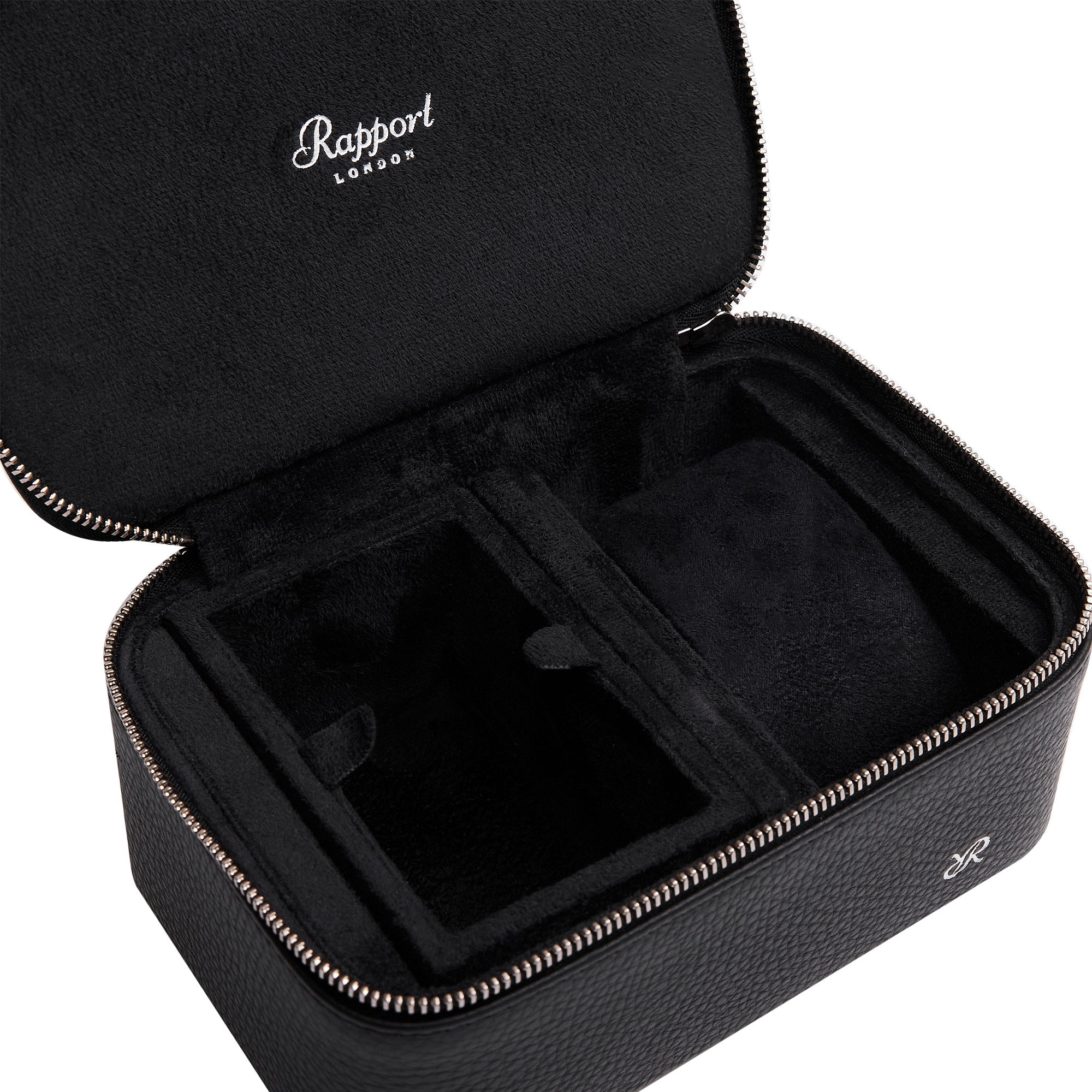 Watch Travel Zip Case Black