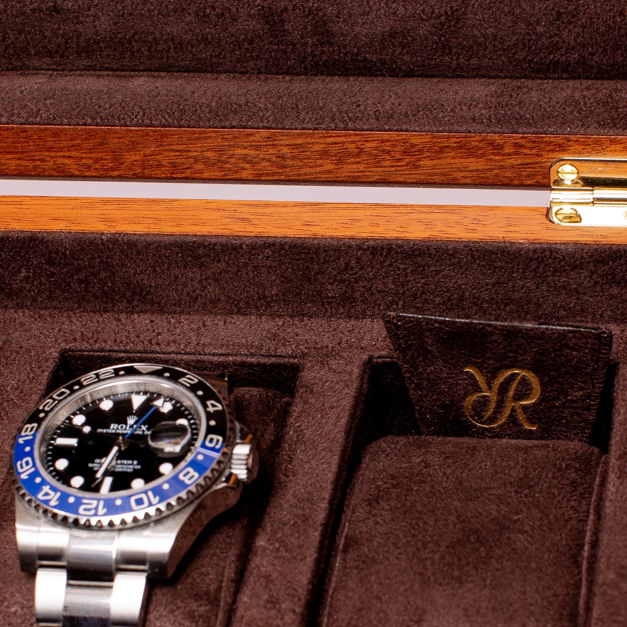 Heritage Five Watch Box -  Burr Walnut