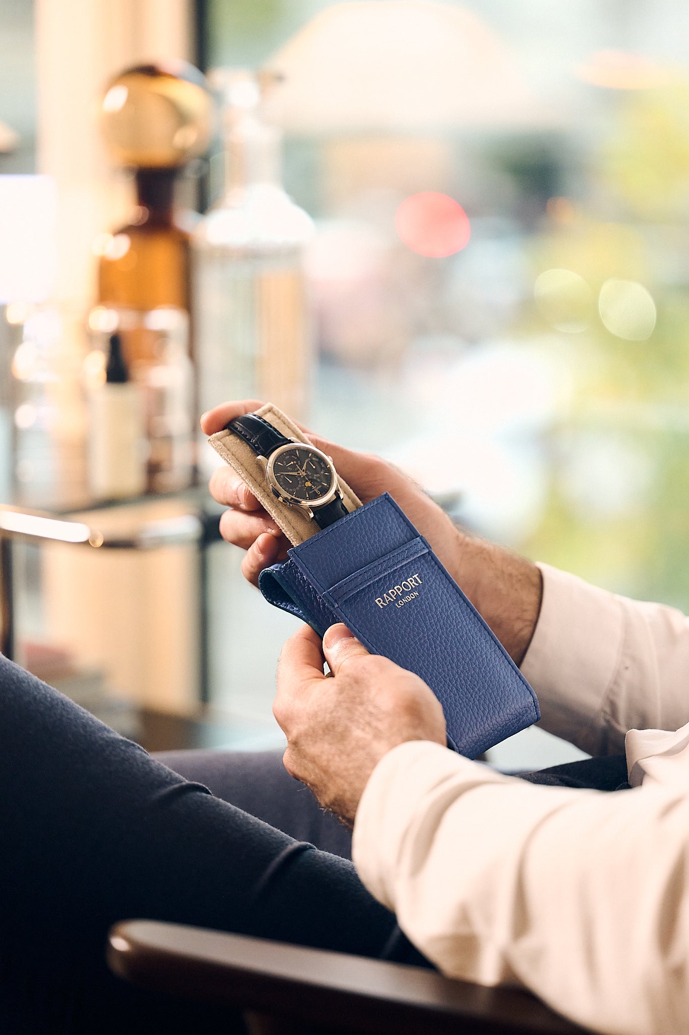 Section Column: THE PORTOBELLO TRAVEL POUCH