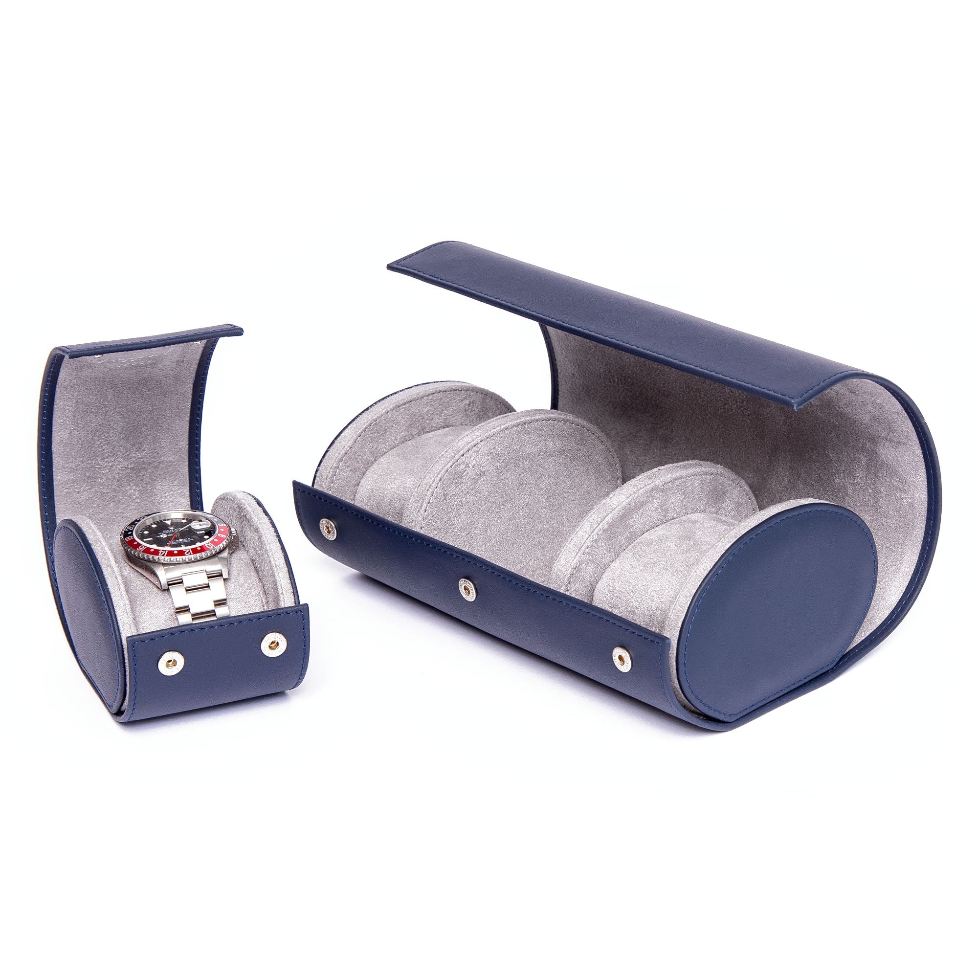 Sample Hyde Park Three Watch Roll - Navy