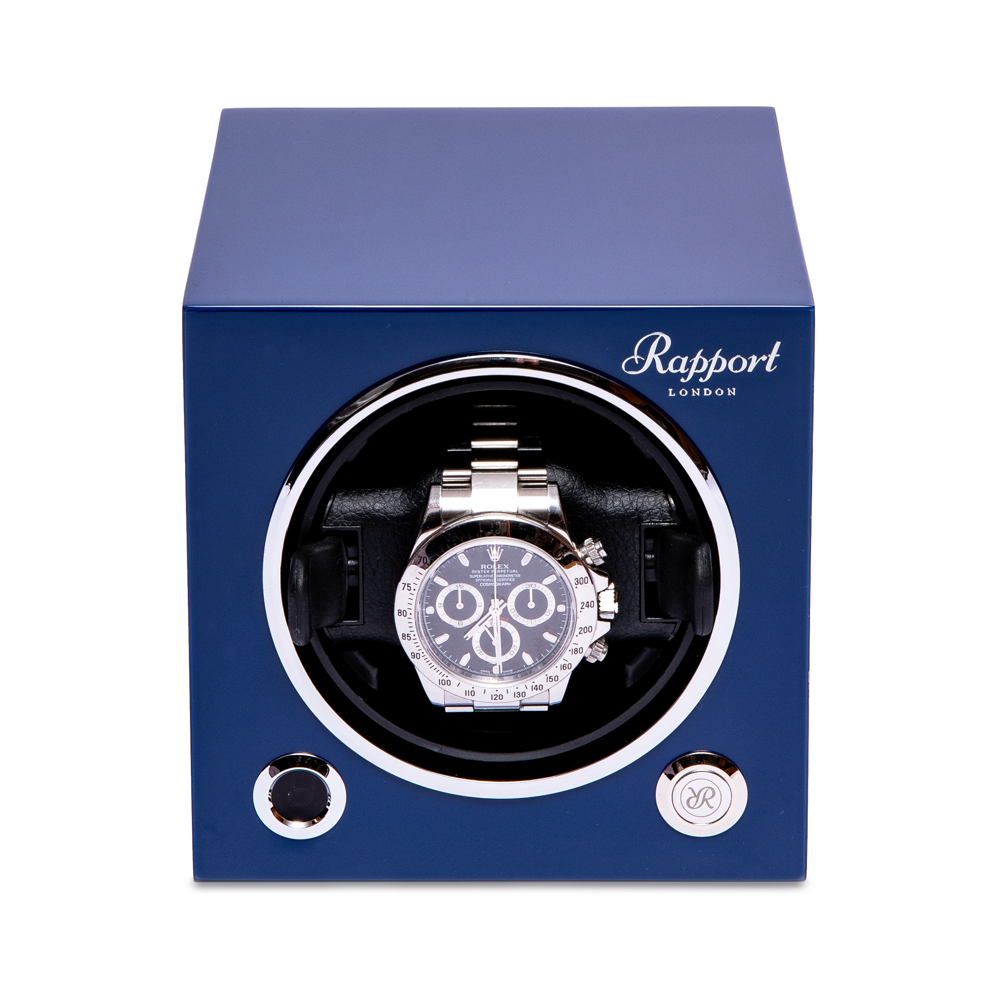 Sample EVO MKII Single Watch Winder - Admiral Blue
